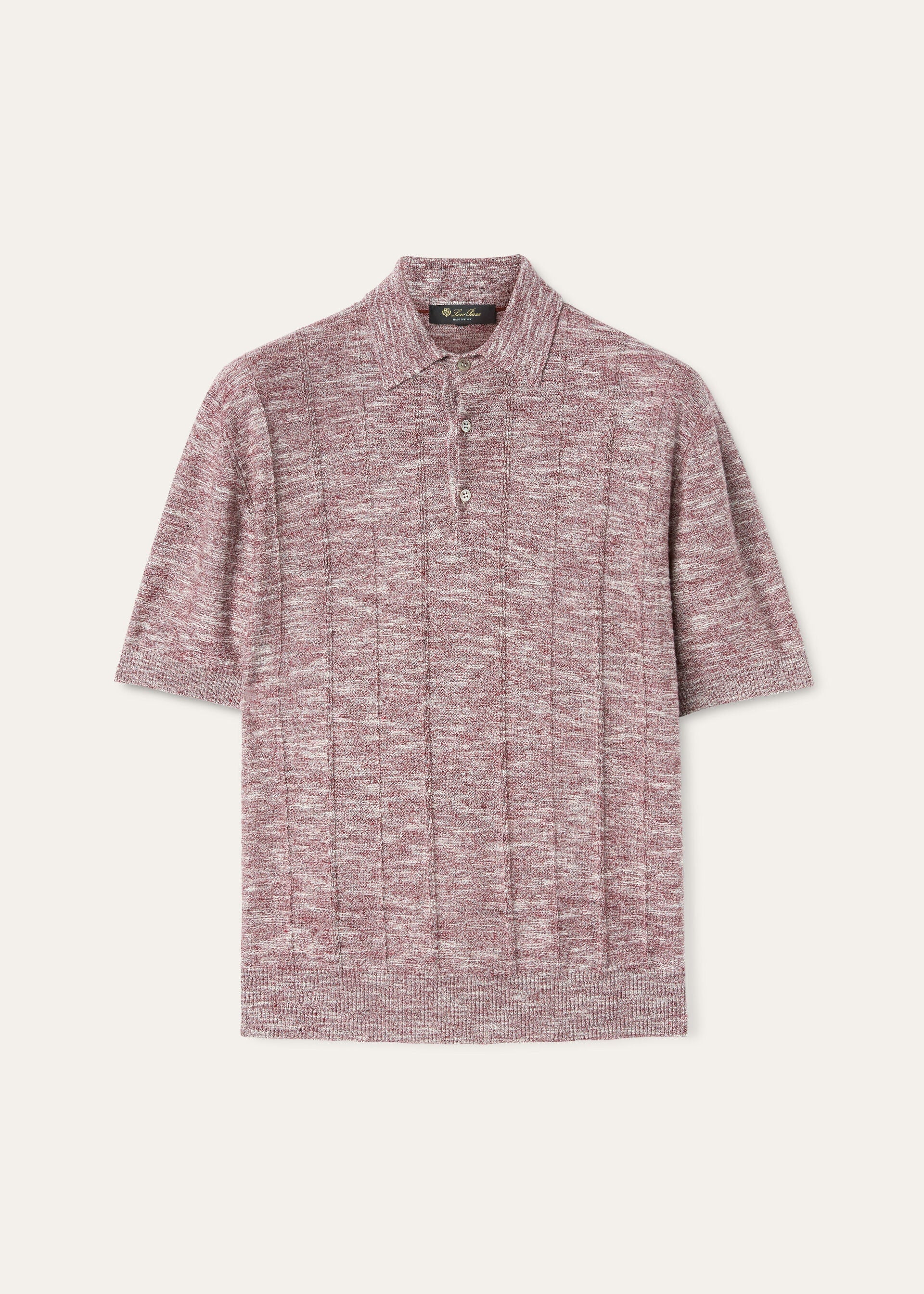 Tori Polo Shirt - Streaked Grenade