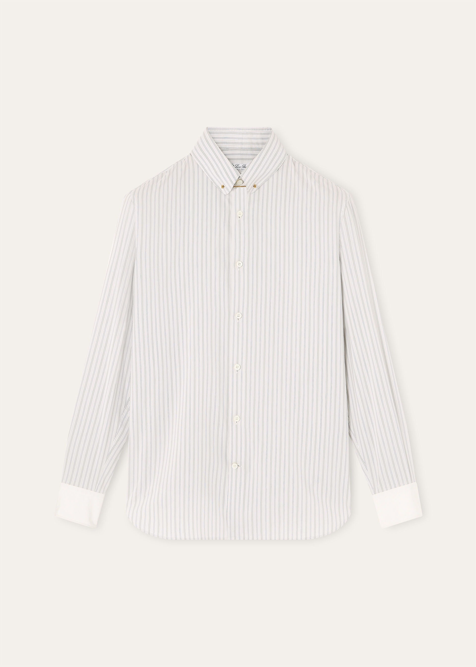 Elia Shirt - Grey Stripe