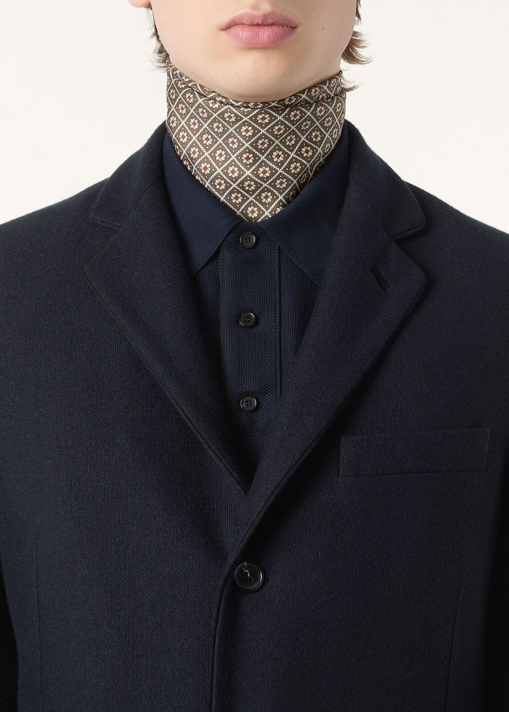 Sweater Jacket - Navy Blue