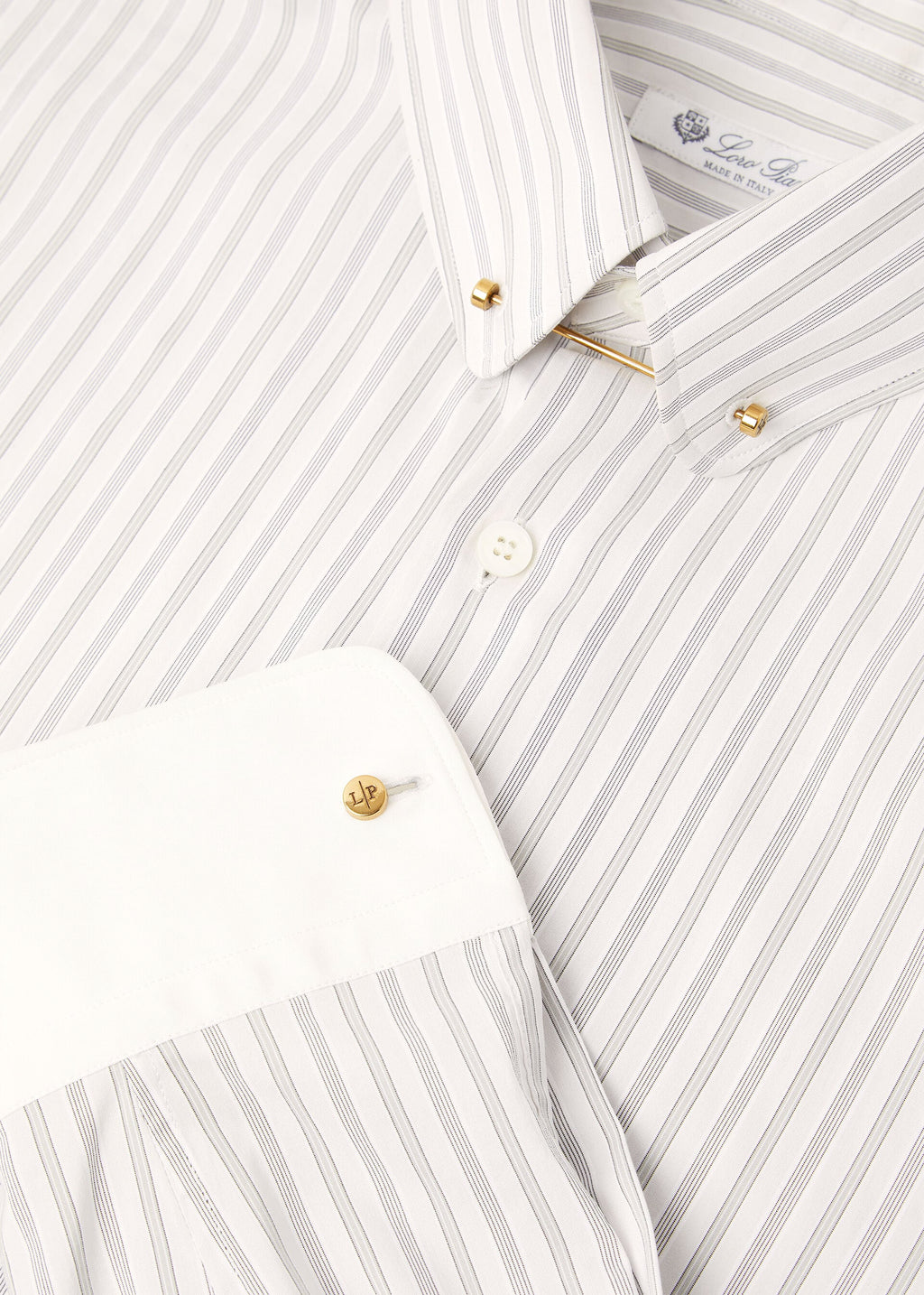 Elia Shirt - Grey Stripe