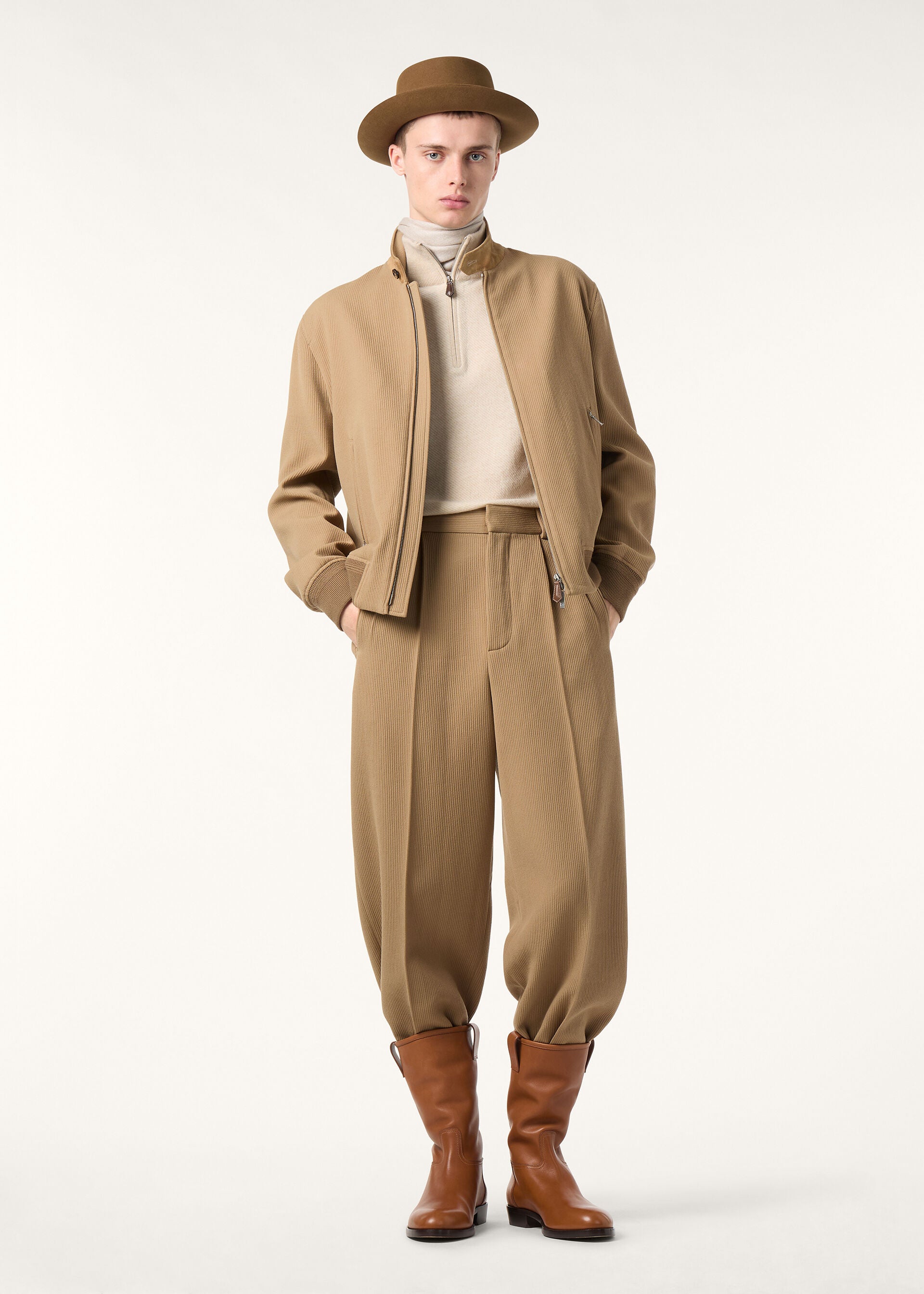 Roadster Sweater - Natural Melange/Nougat