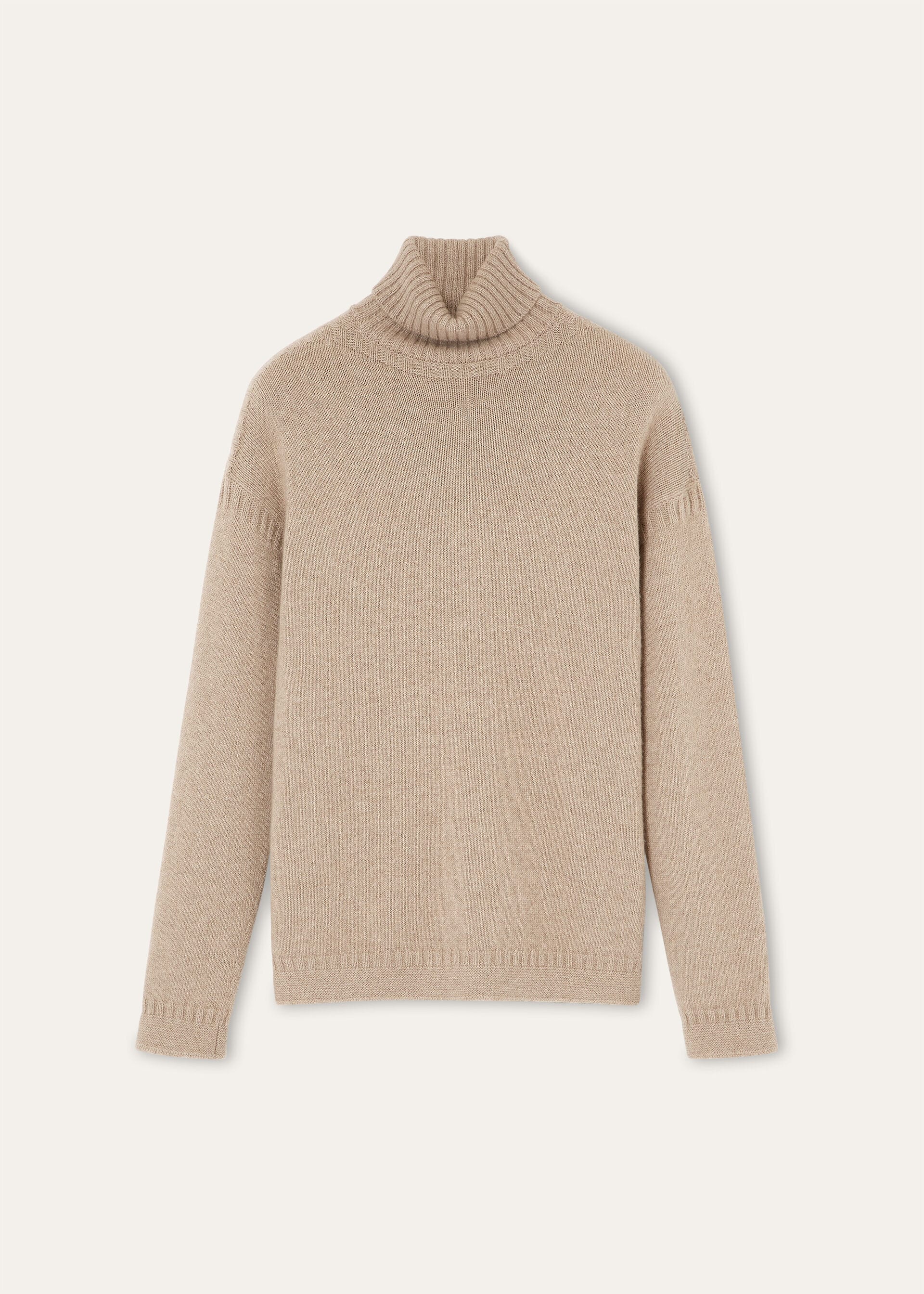Tyne Turtleneck - Volcanic Soil