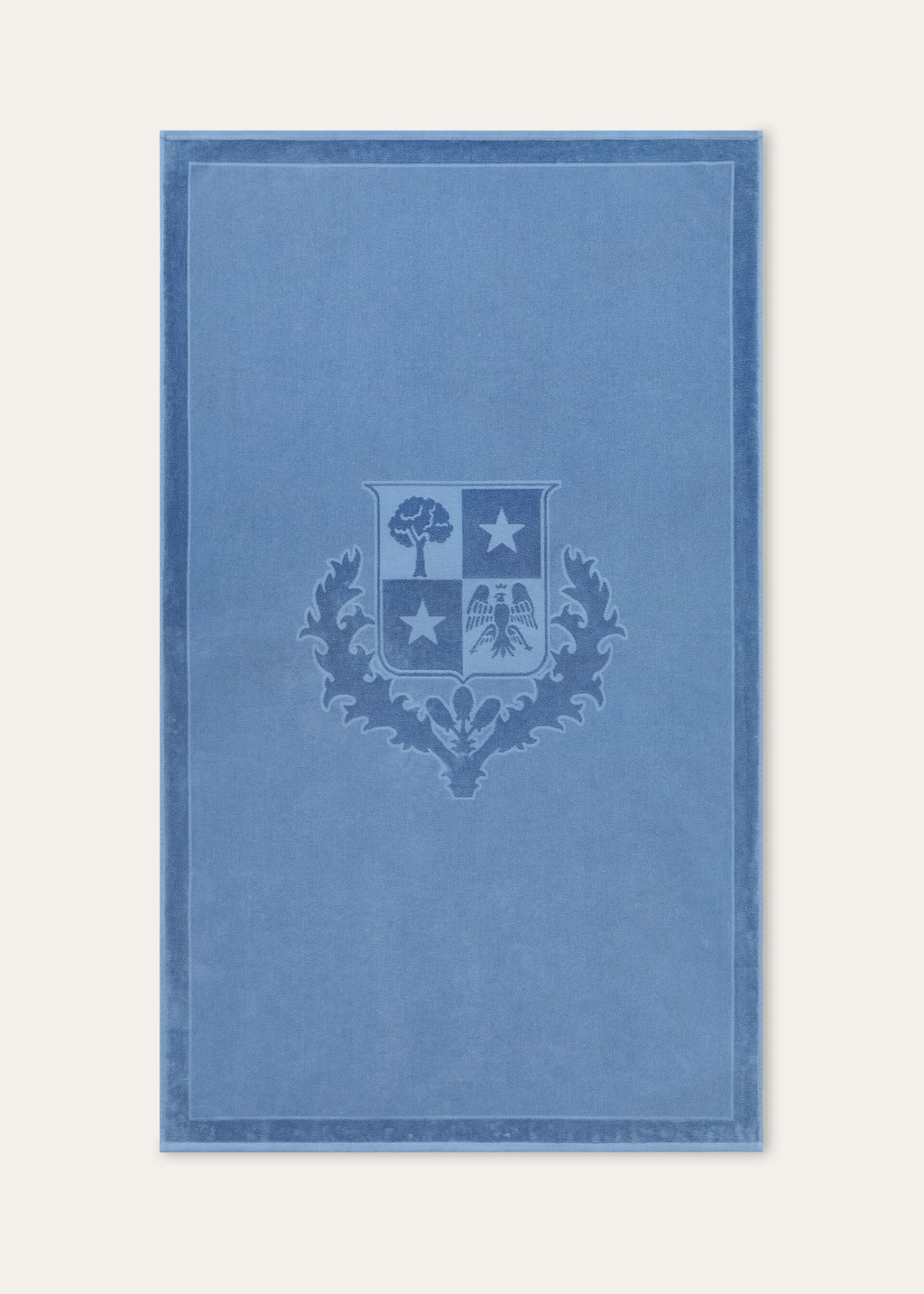 Crest Bath Towel - Deep Lagoon Water