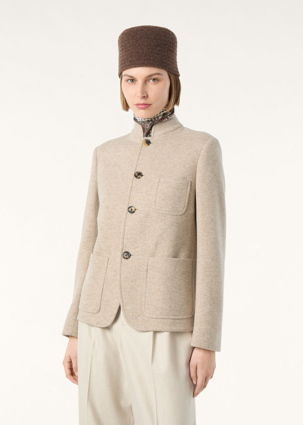 Mini Spagna Jacket - Kasha Melange