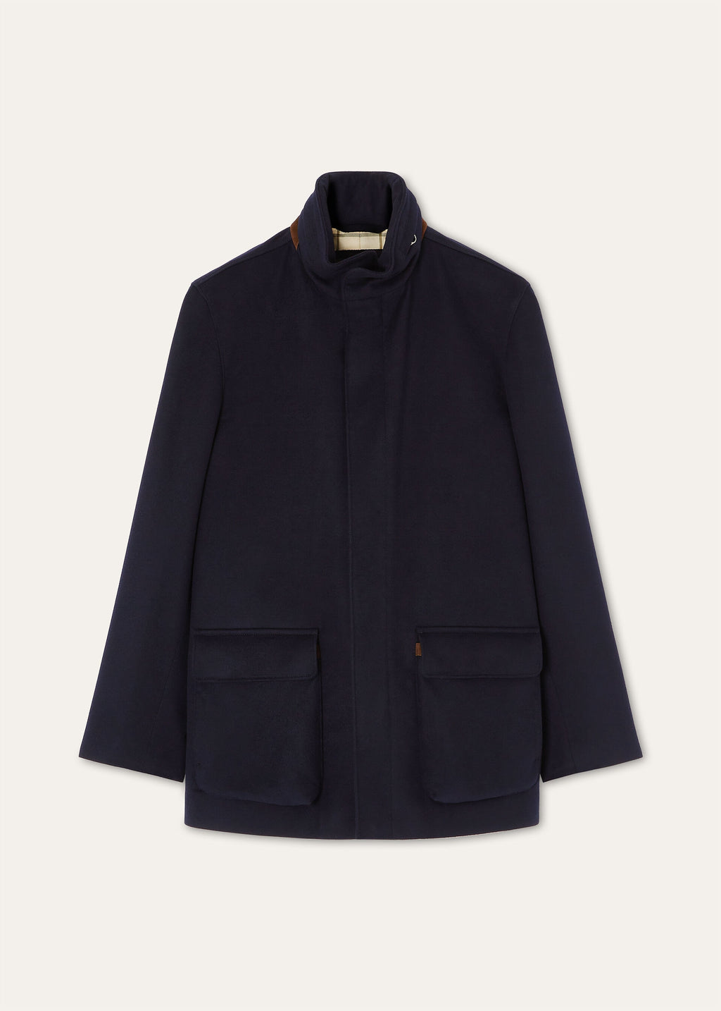 Winter Voyager Caban Jacket - Light Midnight Blue