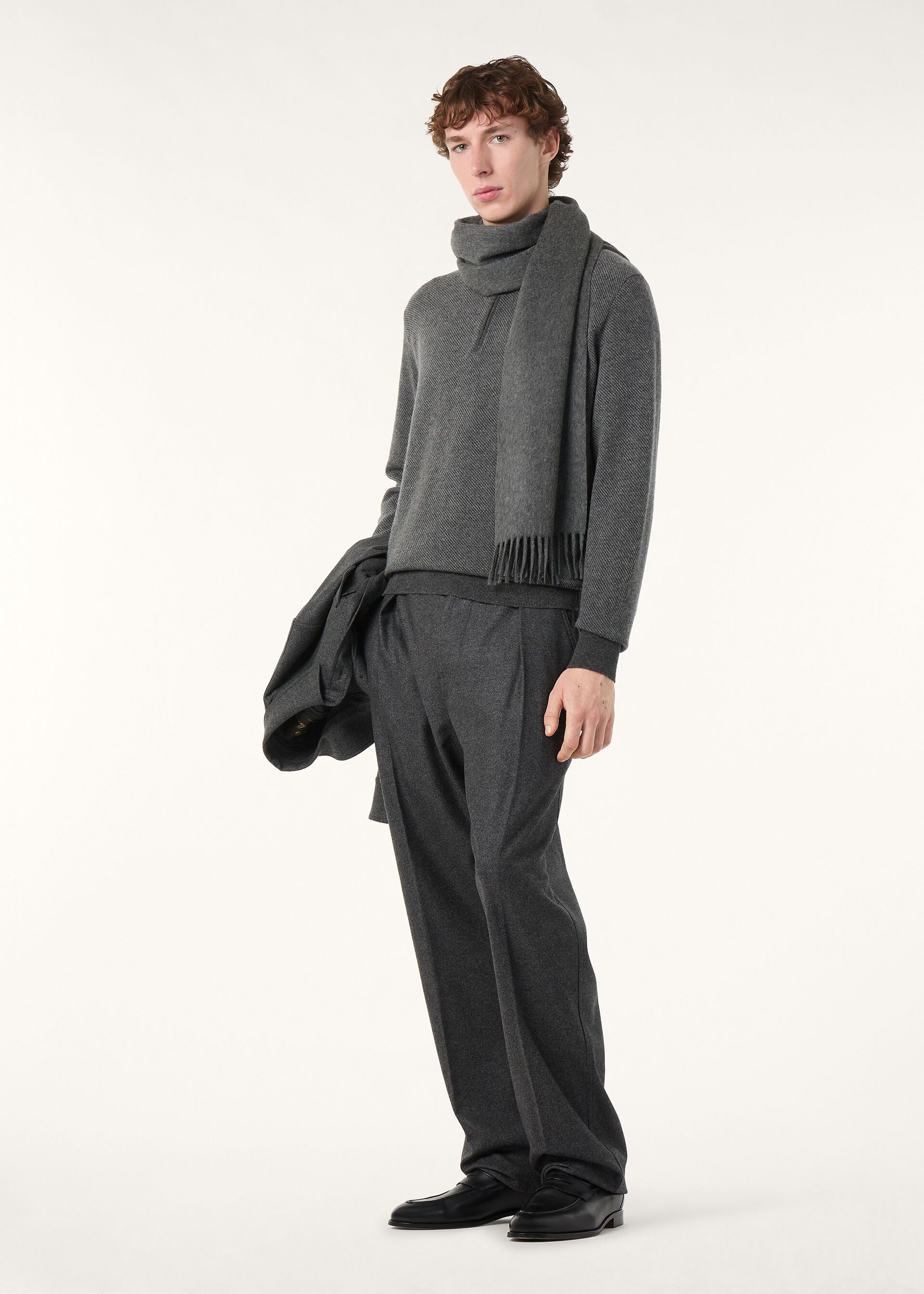 Roadster Sweater - Stone Dove