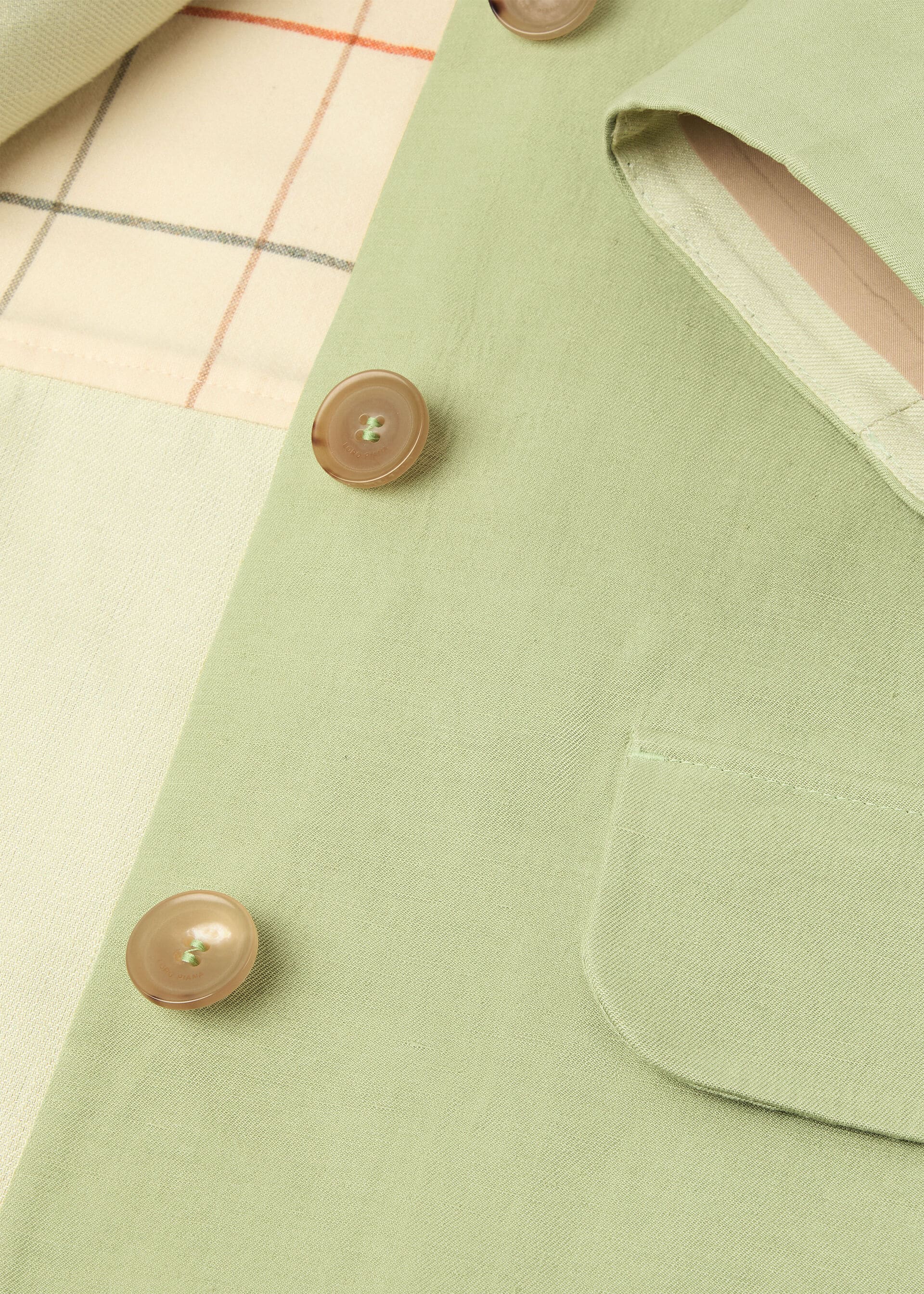 Broderick Coat - Thistle Green