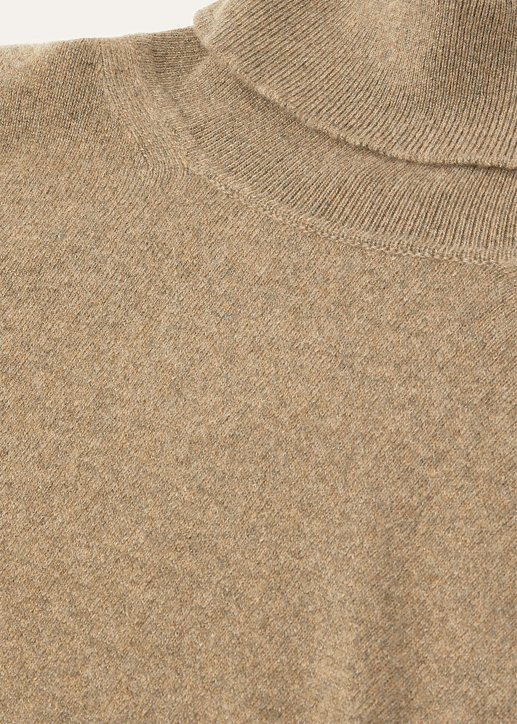 Classic Turtleneck - Wood Grain Melange