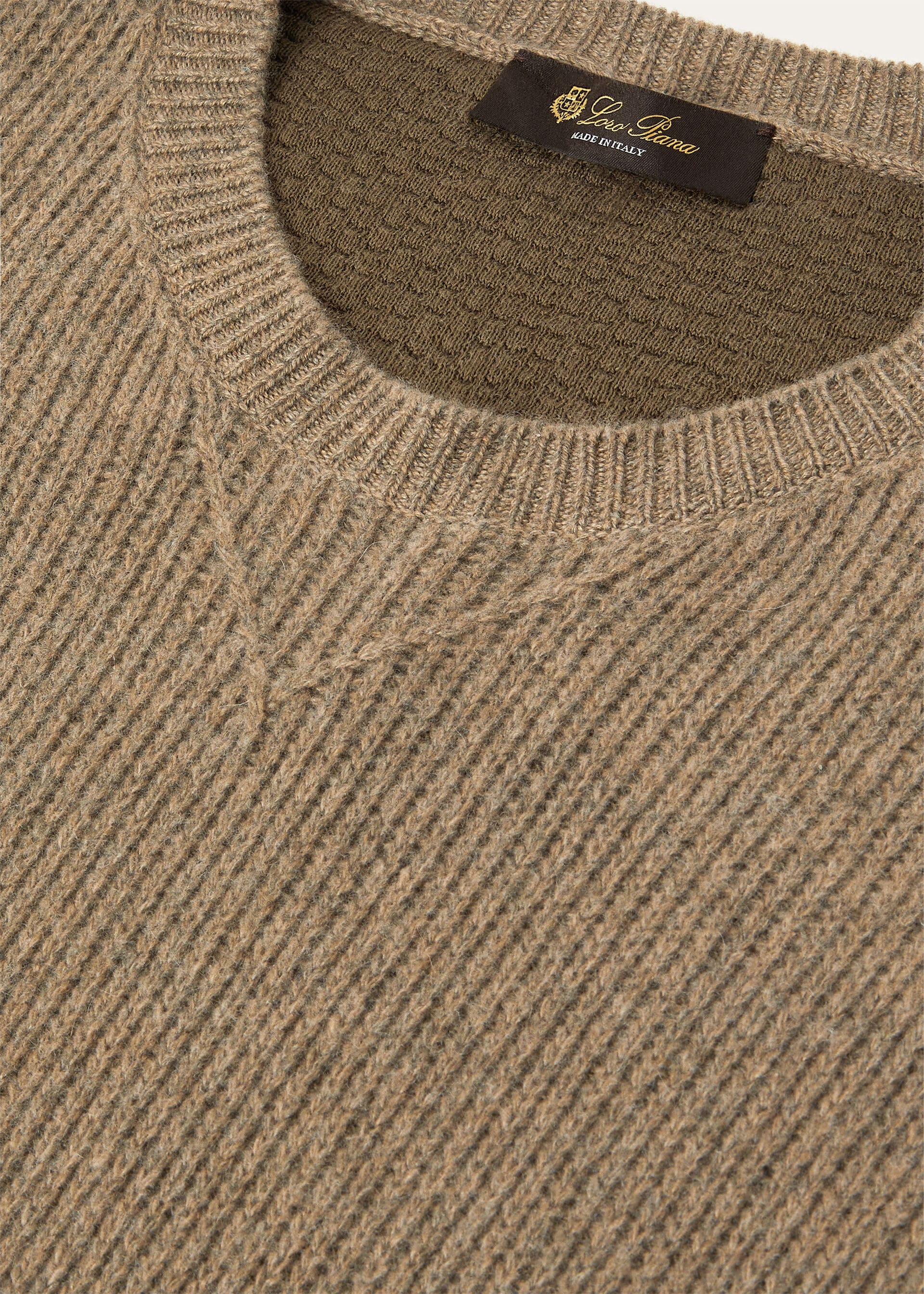 Mersey Crewneck - Tree-Lined Field
