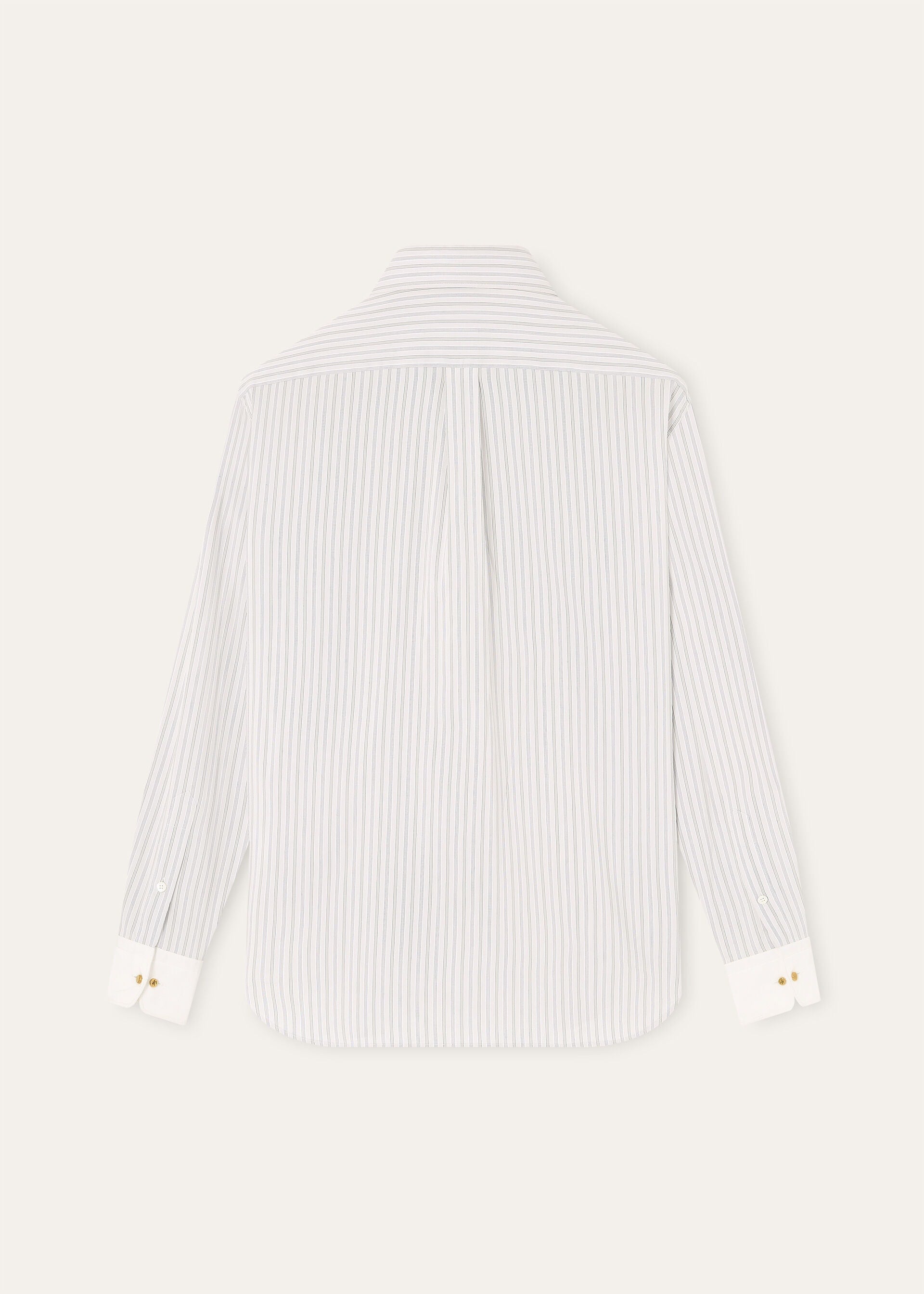 Elia Shirt - Grey Stripe