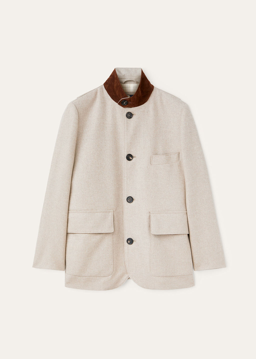 Roadster Mini Jacket - Natural Felt