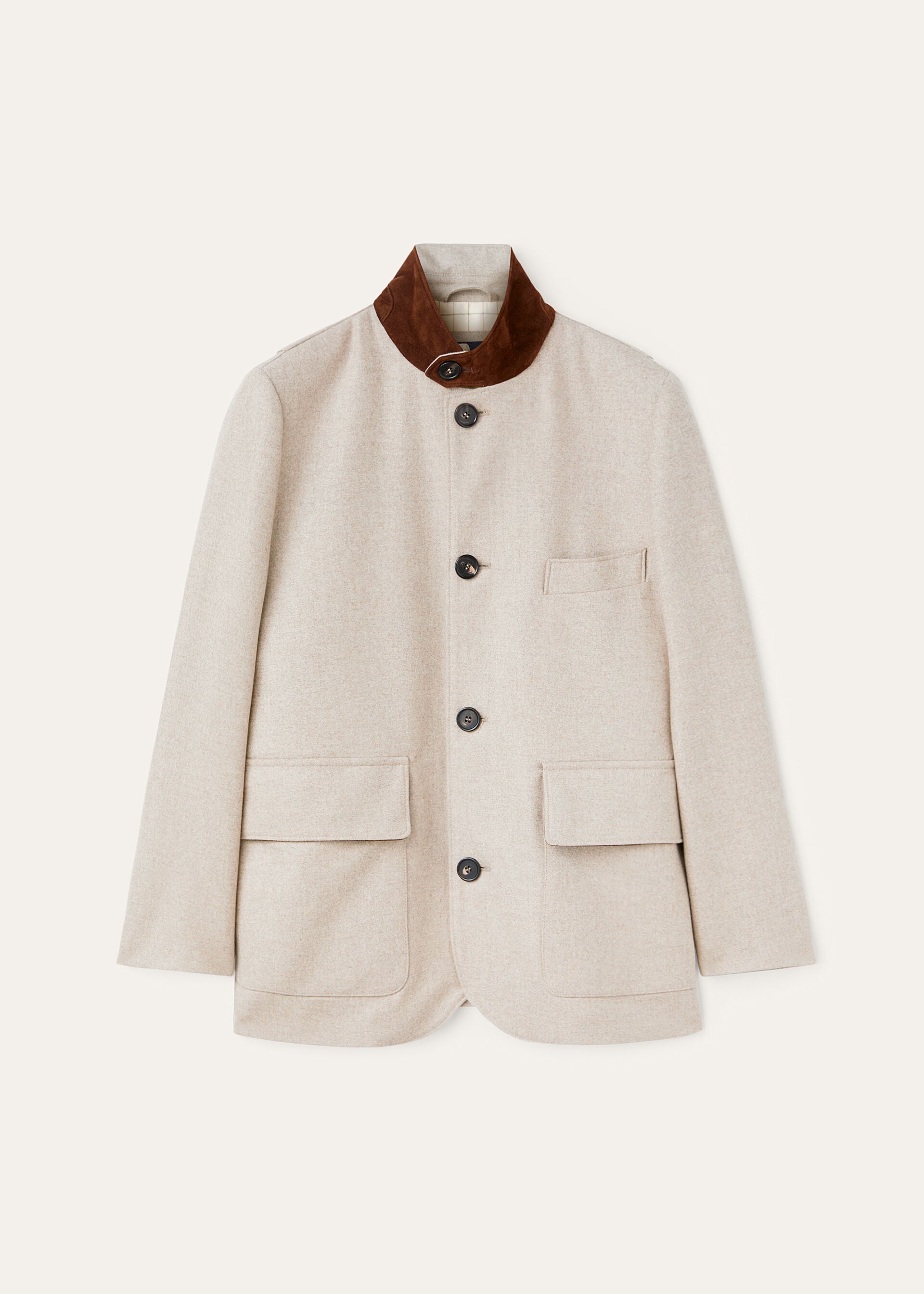 Roadster Mini Jacket - Natural Felt