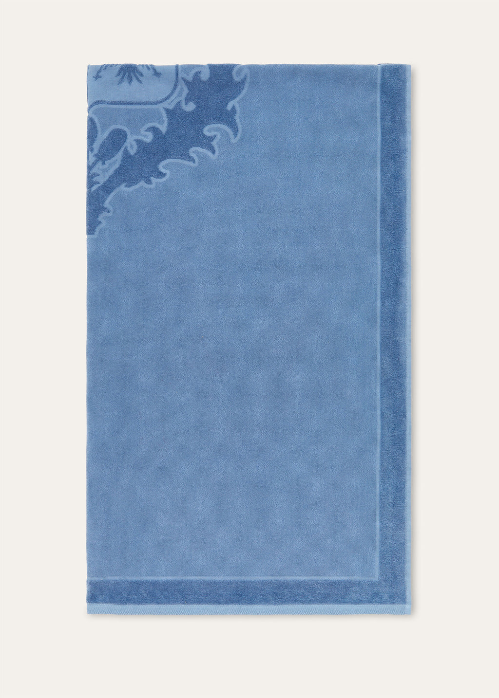 Crest Bath Towel - Deep Lagoon Water