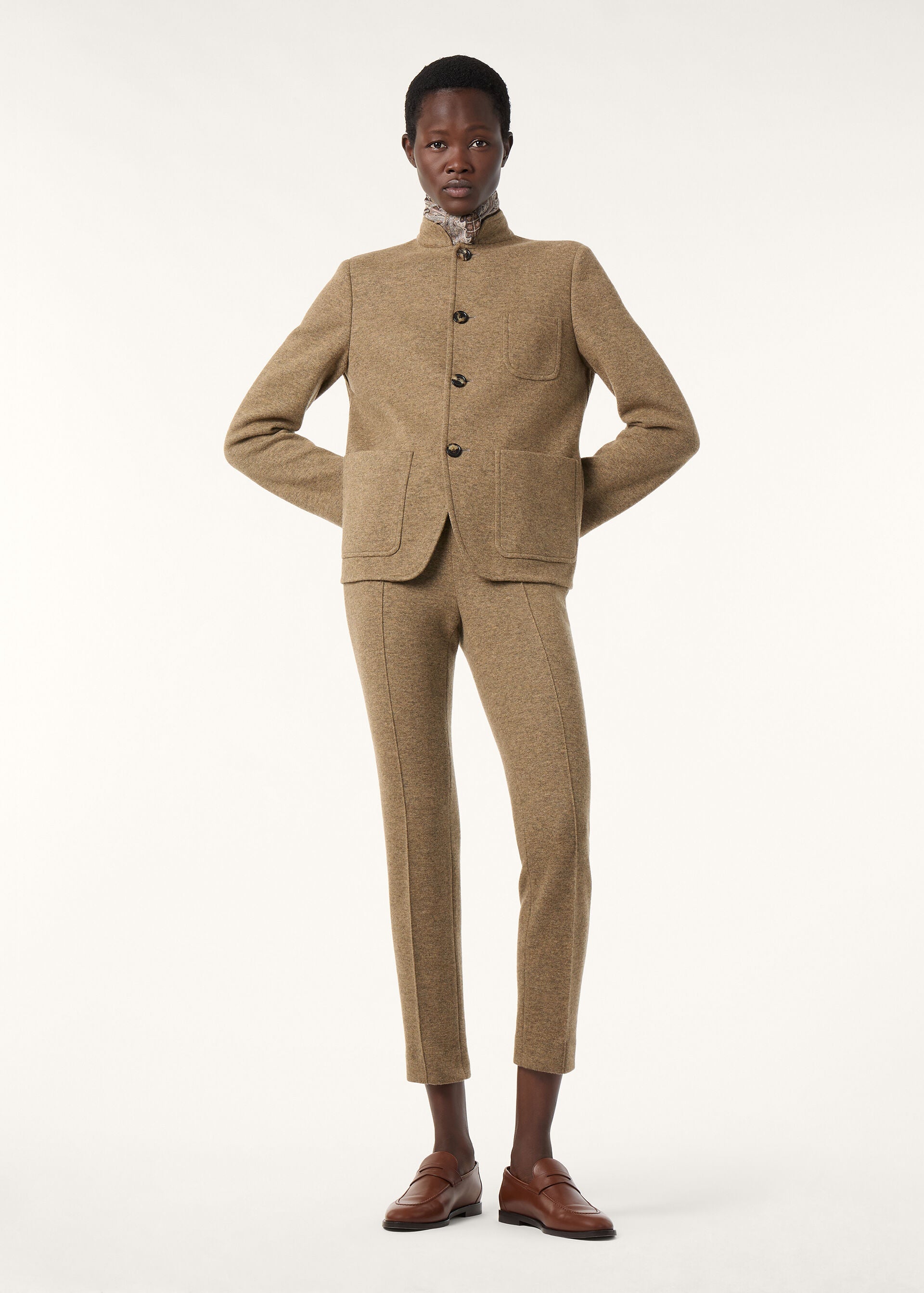 Mini Spagna Jacket - Wood Grain Melange