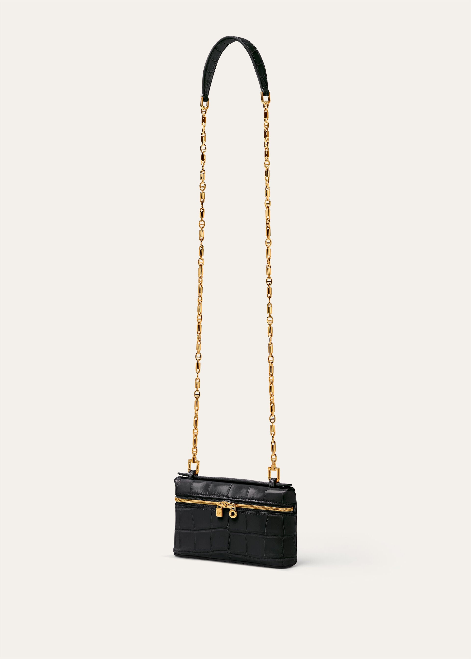 Extra Pocket Mini Pouch - Black/Sun Gold
