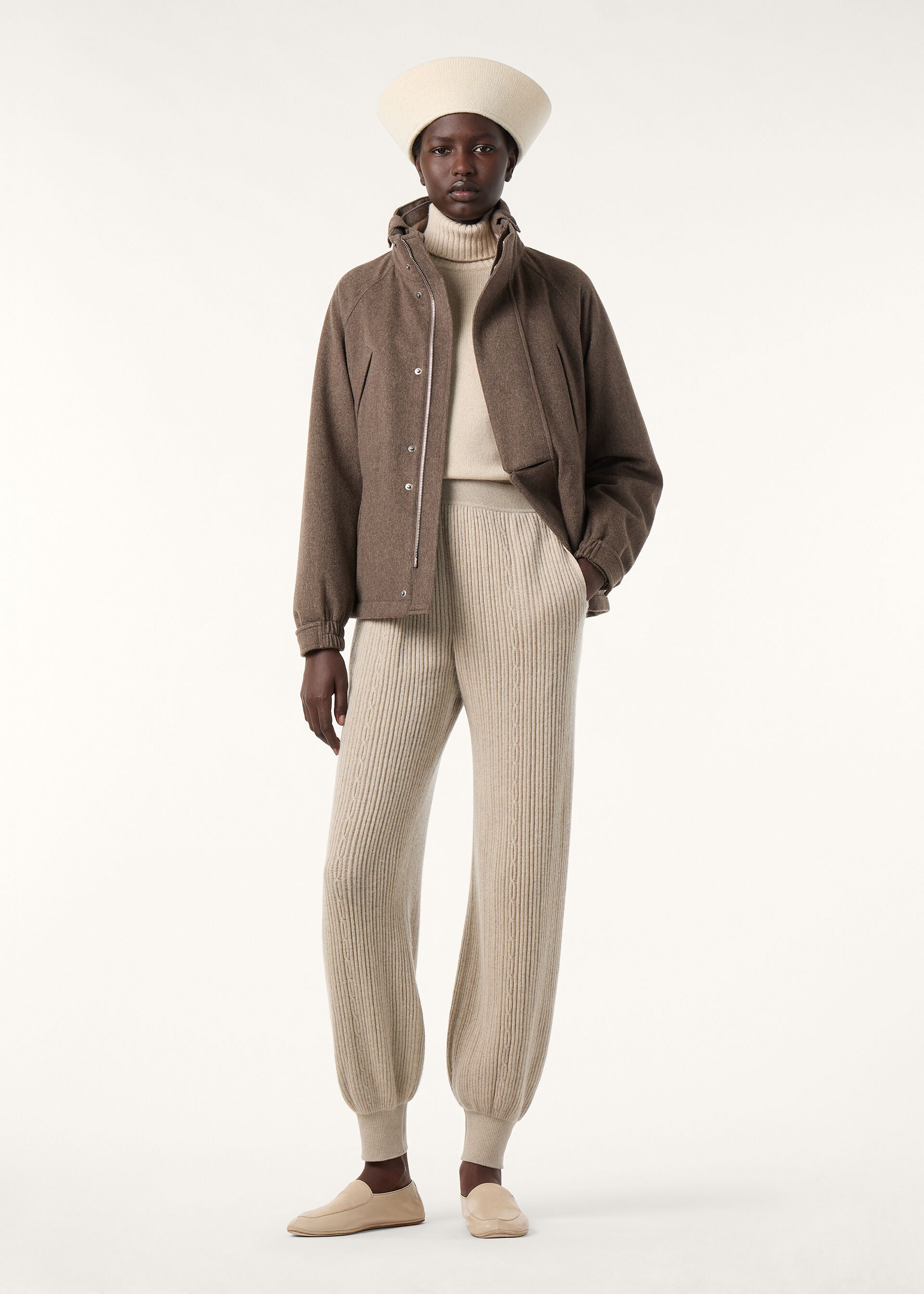 Parksville Turtleneck - Natural Melange