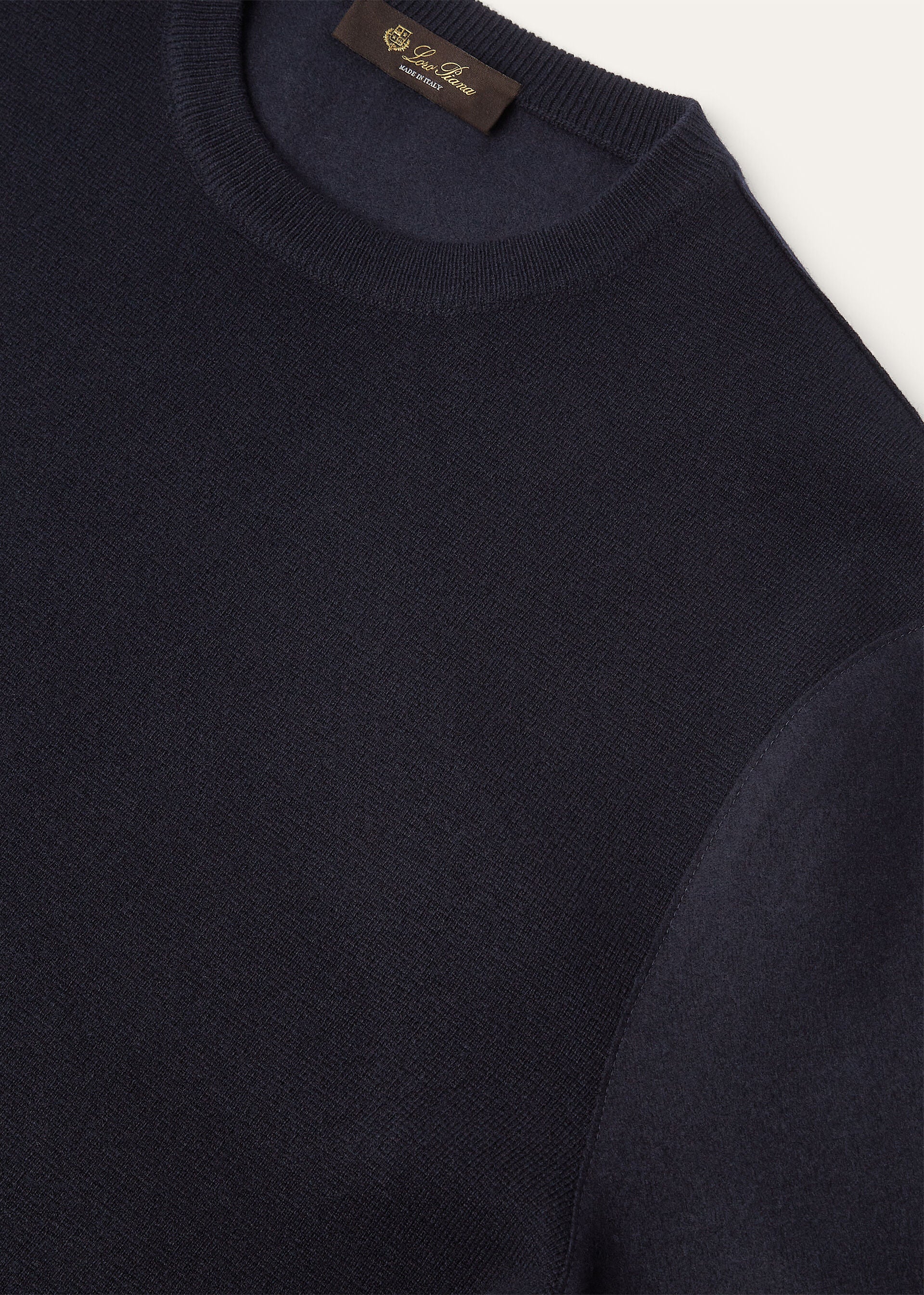 Breia Crewneck - Light Blue Navy