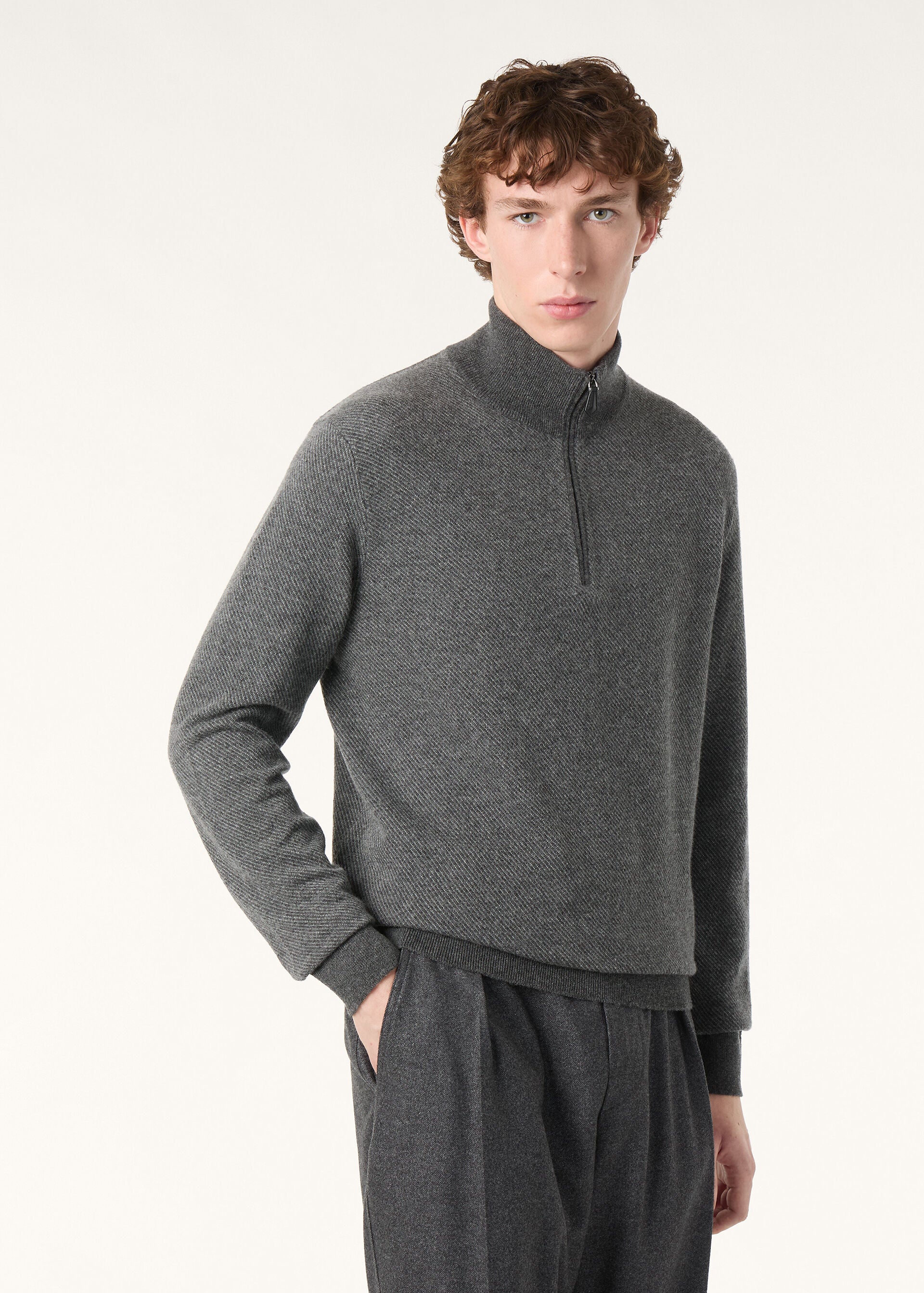 Roadster Sweater - Stone Dove