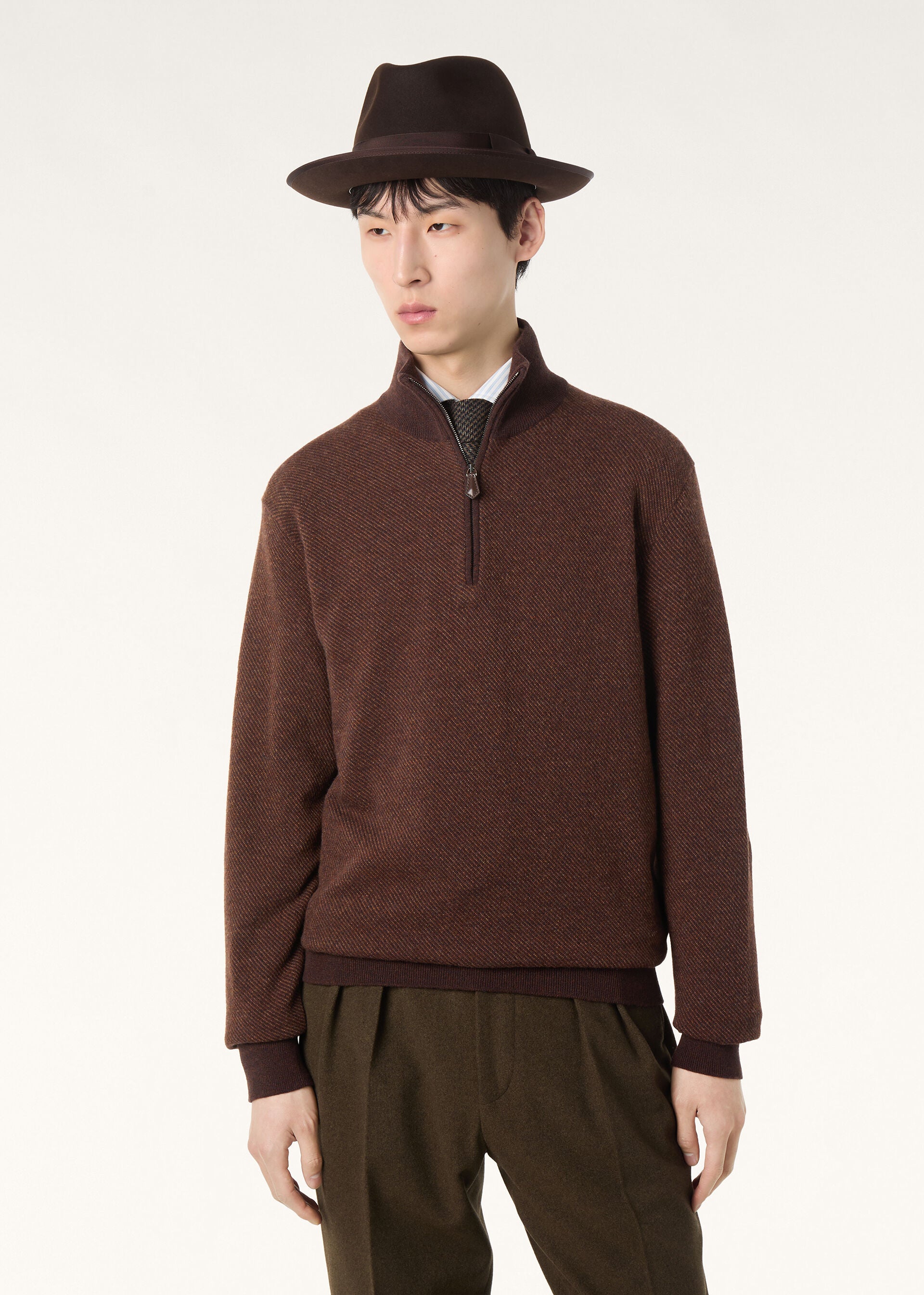 Roadster Sweater - Caramel Gianduia