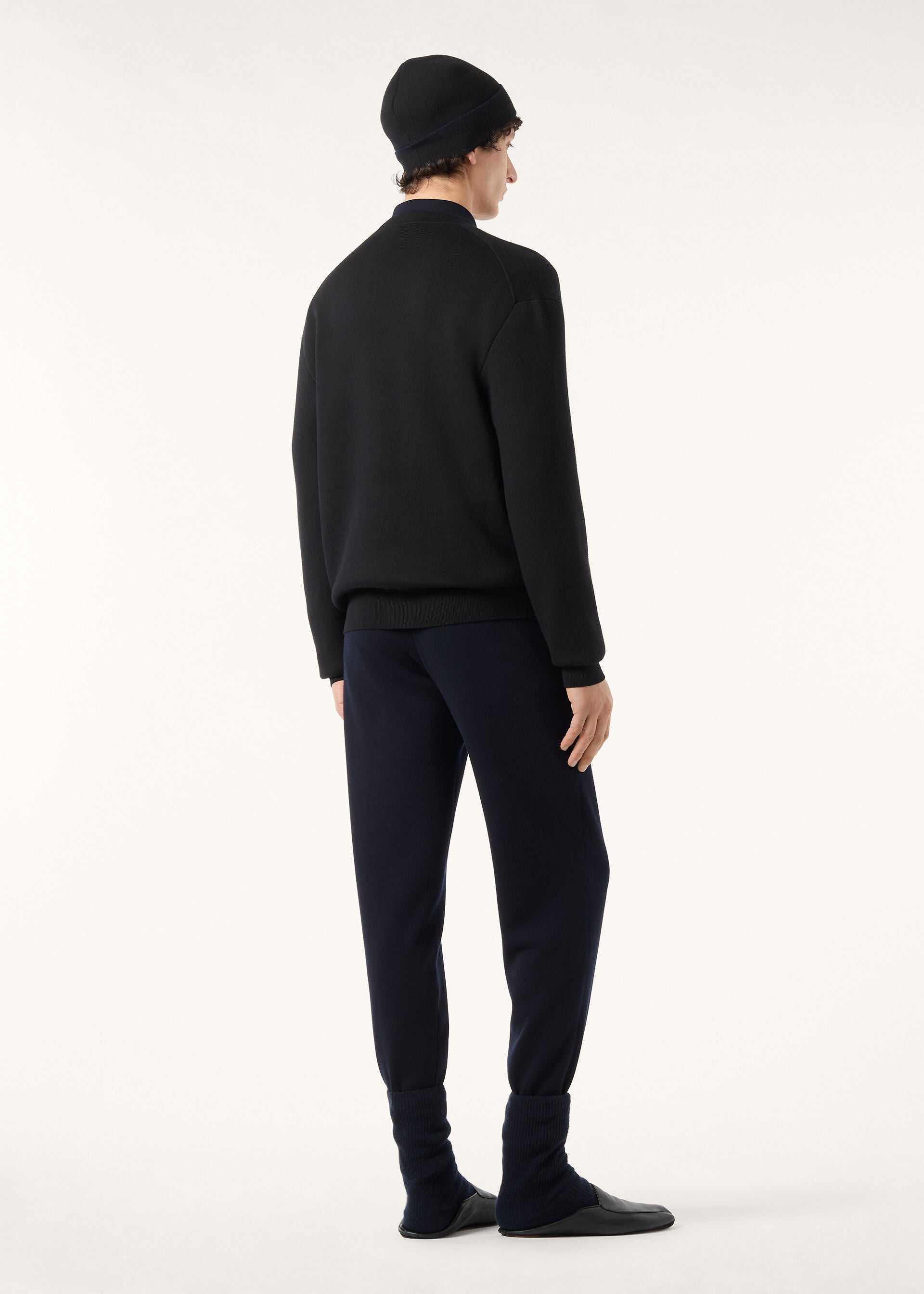 The Gift of Kings® Cardigan - Black/Blue