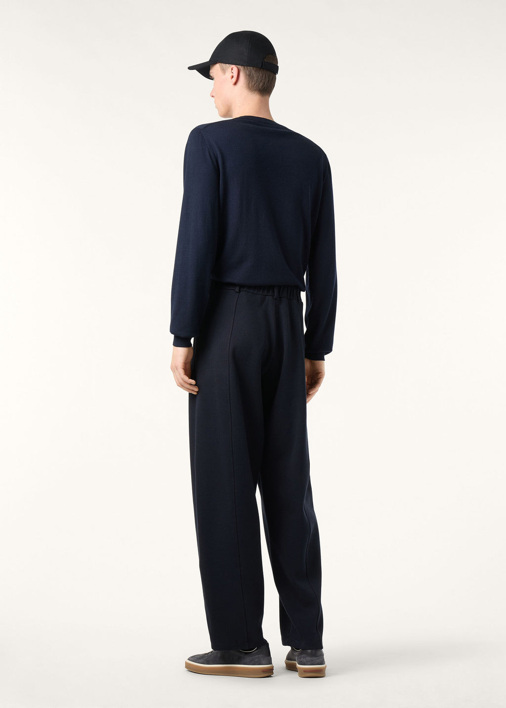 Sottile Crewneck - Navy Blue