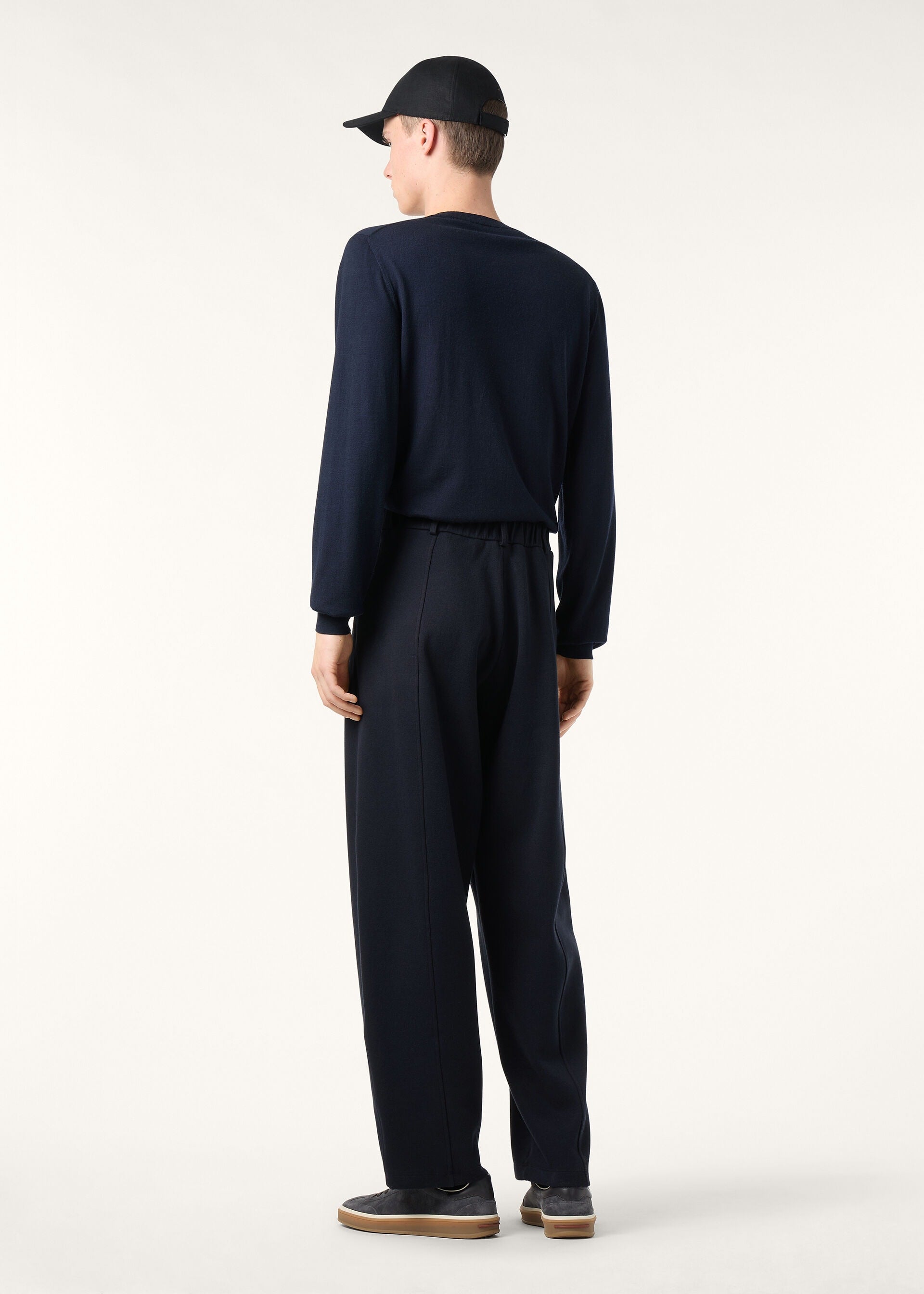Sottile Crewneck - Navy Blue