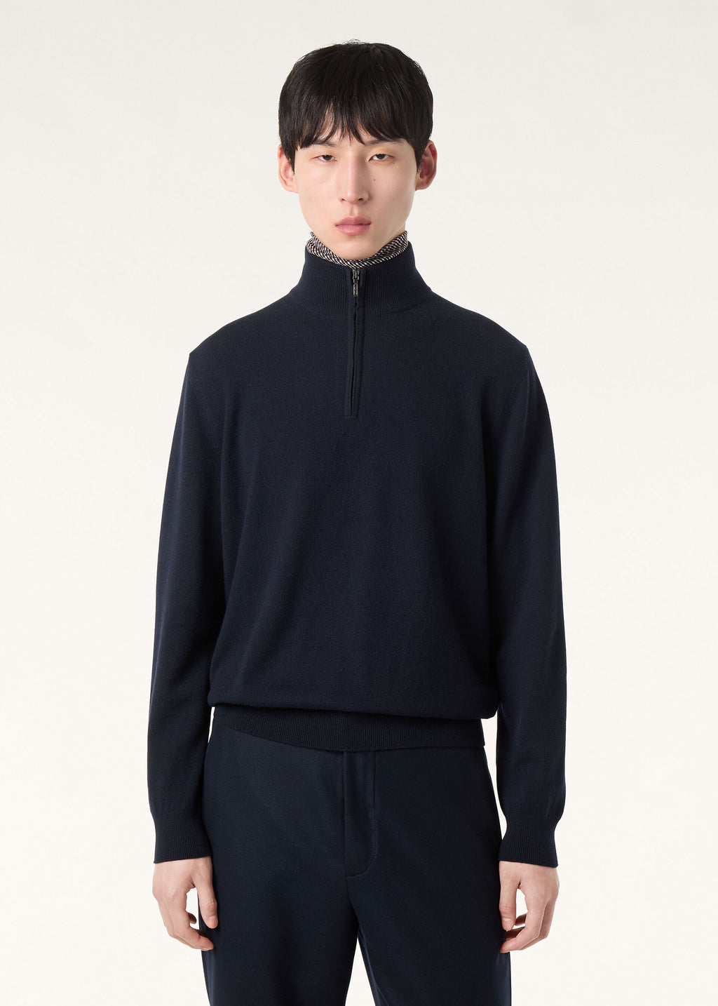 Classic Half-Zip - Navy Blue