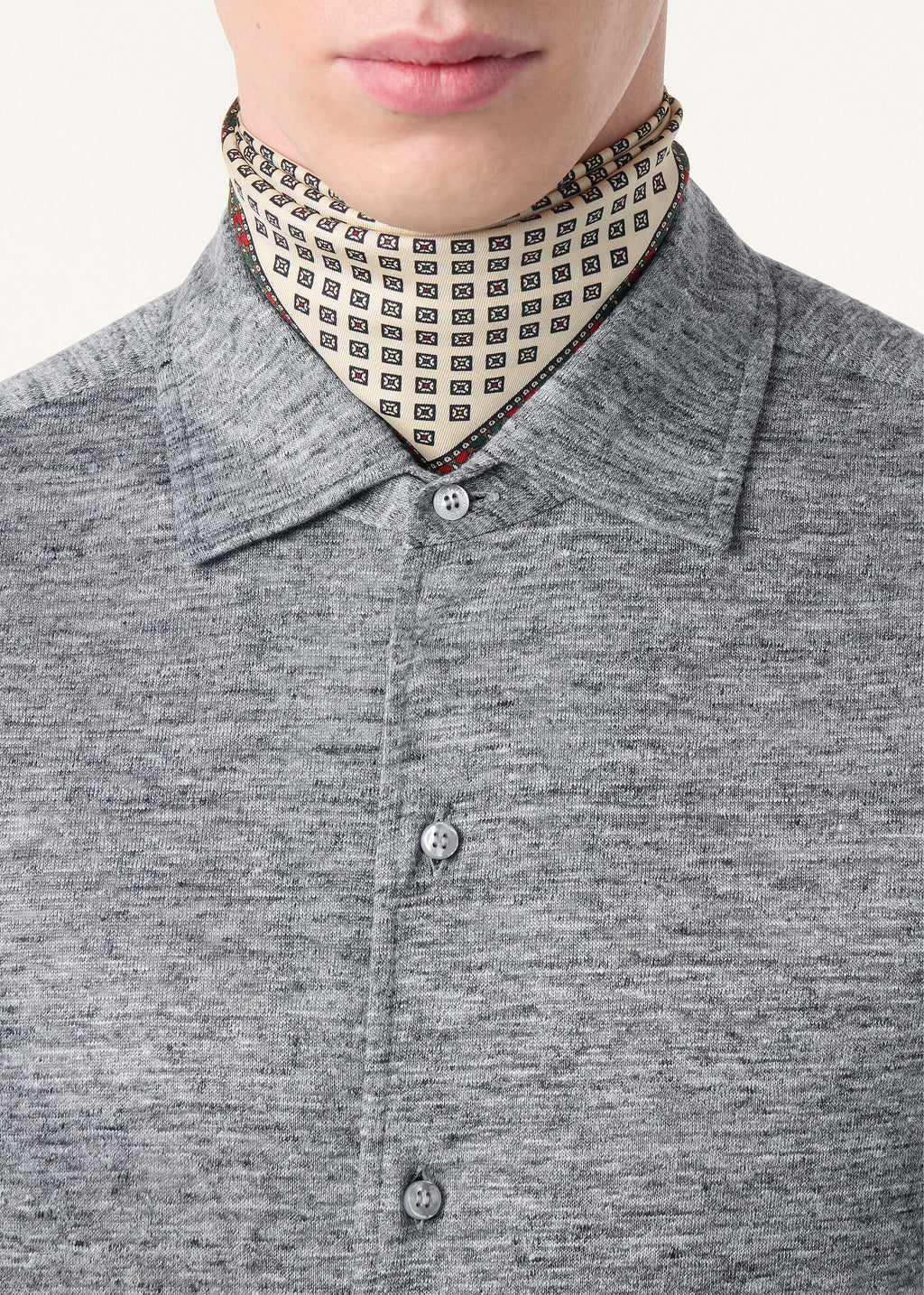 André Shirt - Flannel Melange