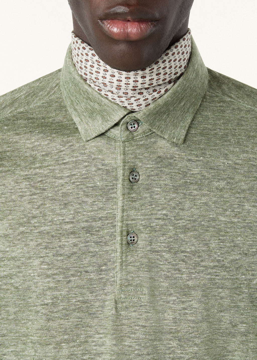 Polo Shirt - Snowy Spruce Melange
