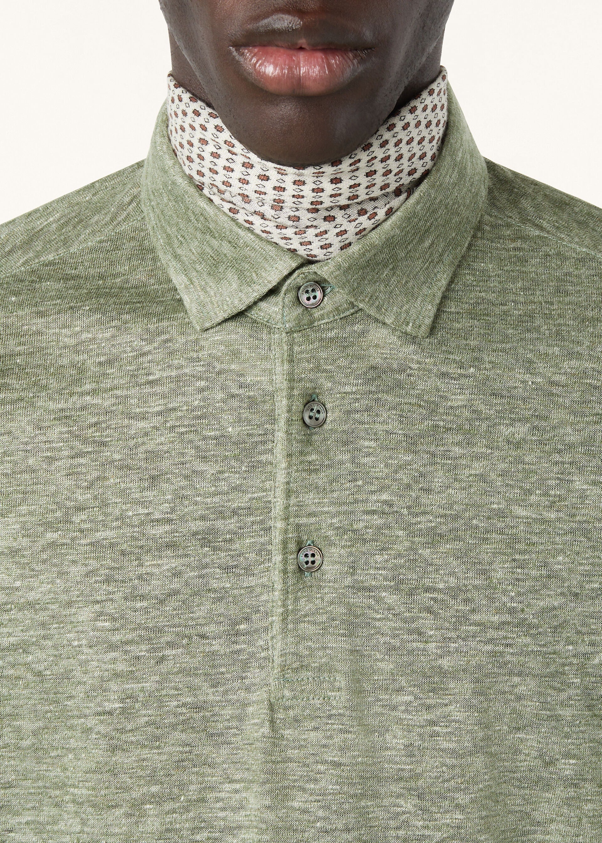 Polo Shirt - Snowy Spruce Melange