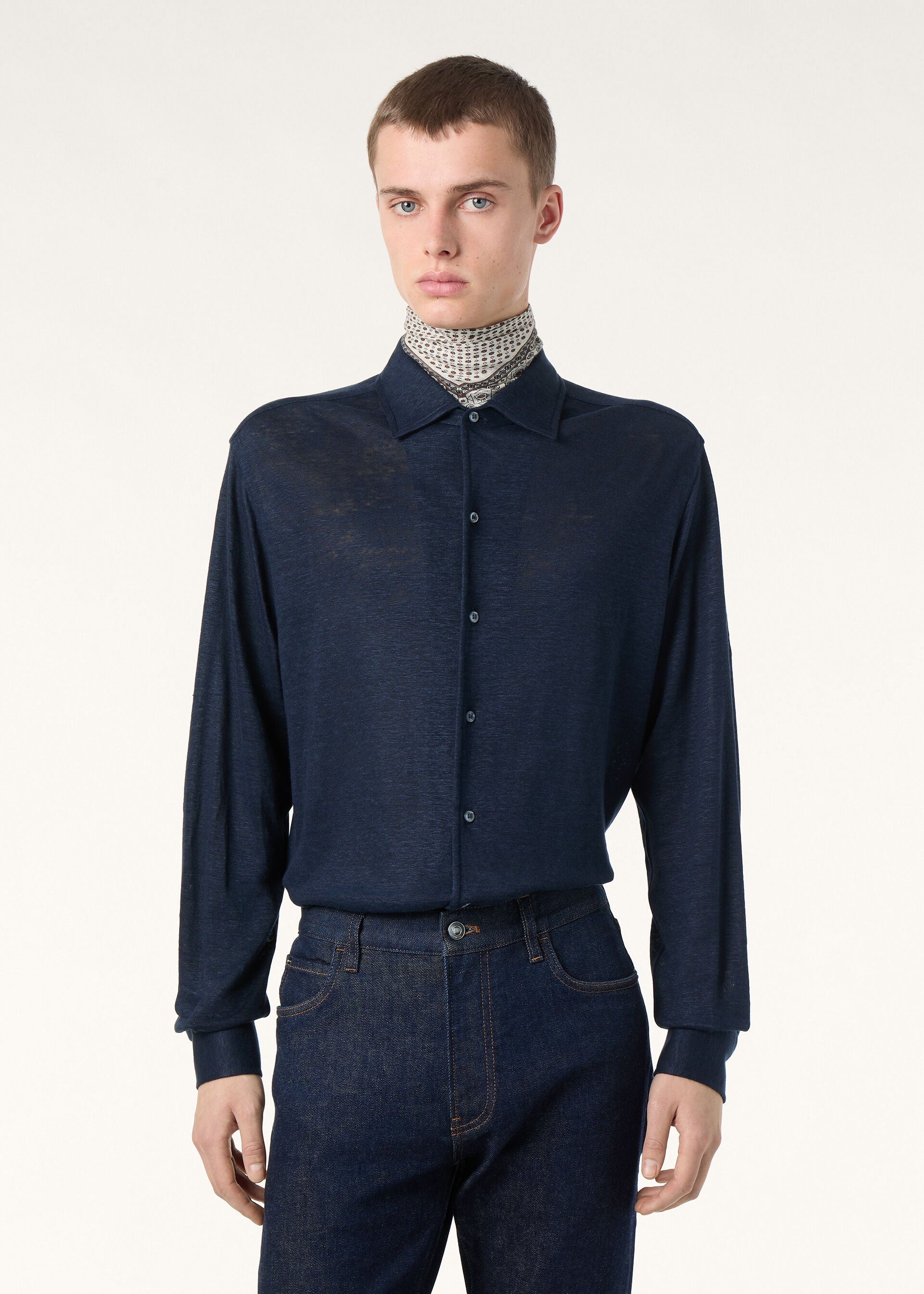 André Shirt - Navy Blue
