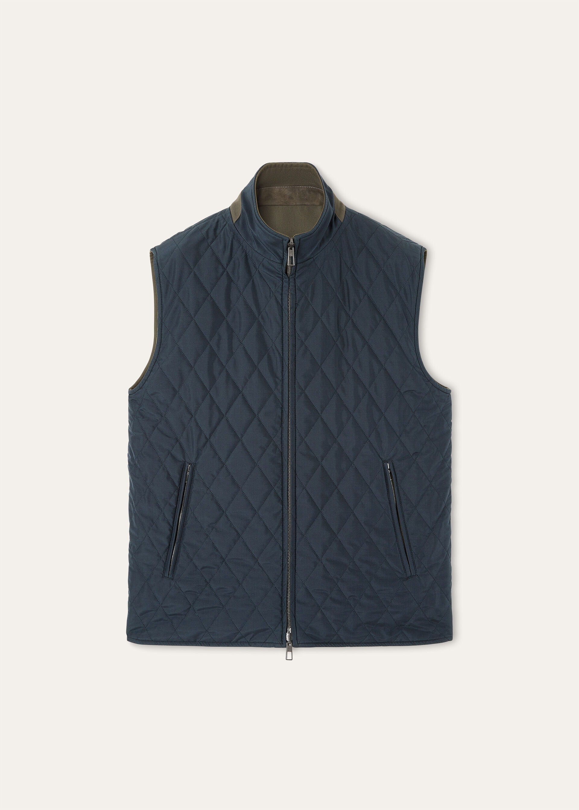 Grian The Gift of Kings® Vest - Reed Green/Navy Blue