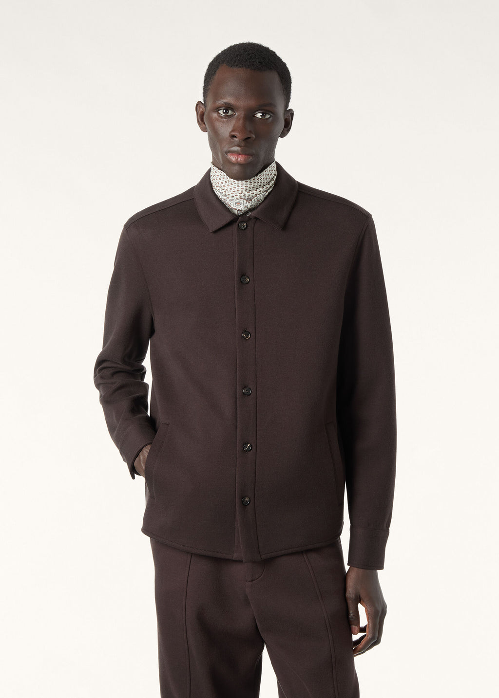 Whitney Overshirt - Vintage Brown