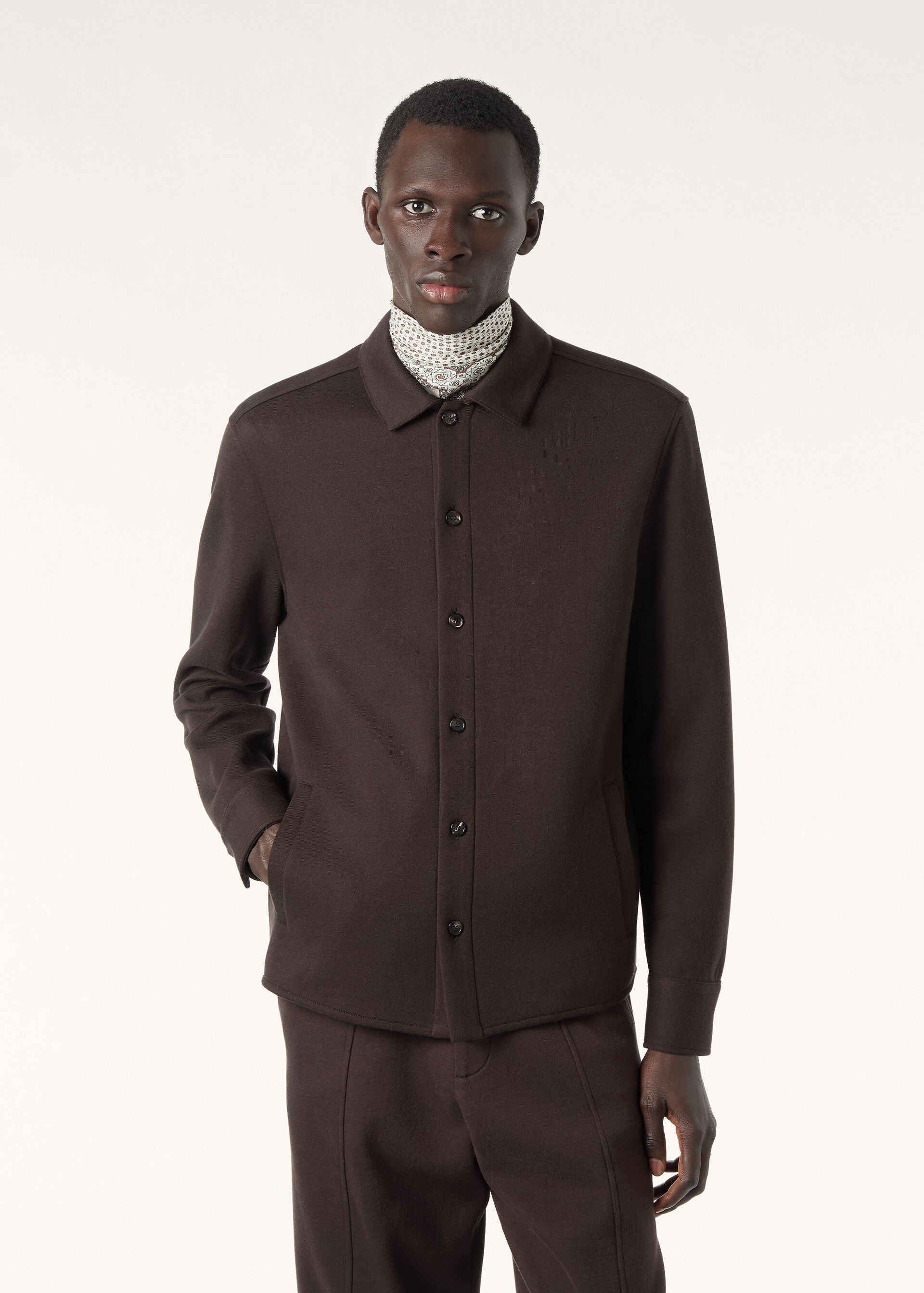Whitney Overshirt - Vintage Brown