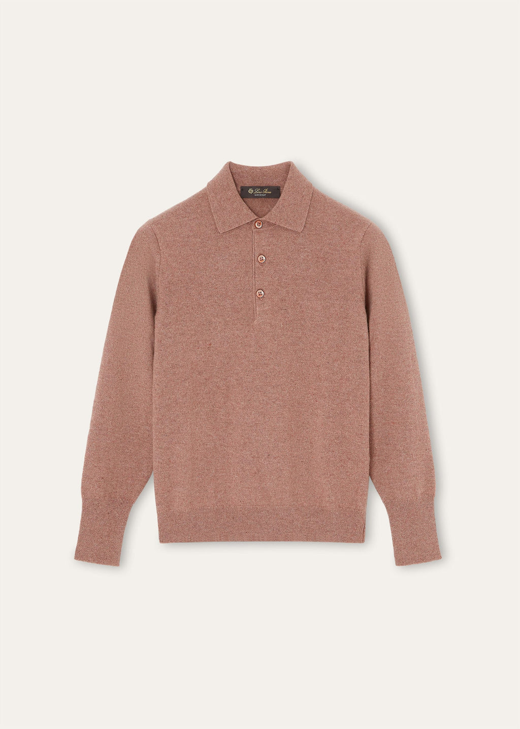 Loro Polo Shirt - Red Sand Melange