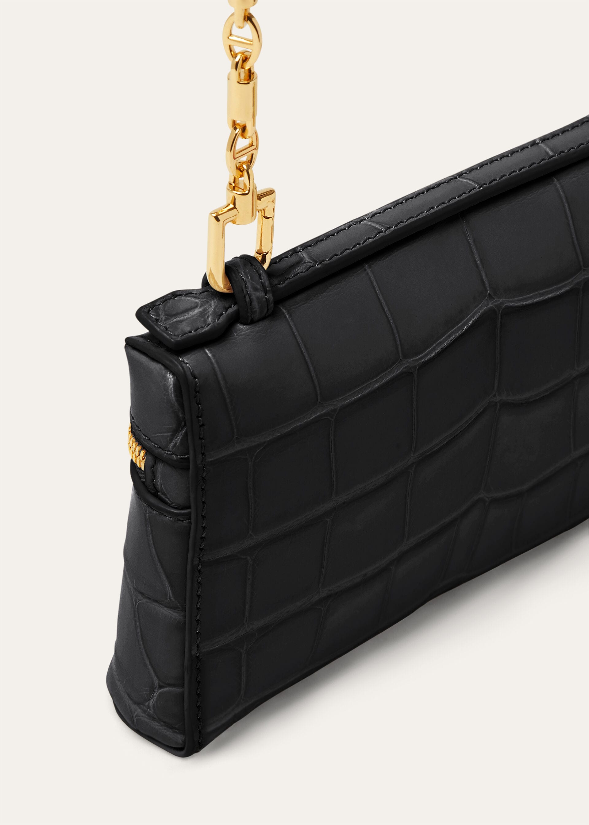 Extra Pocket Mini Pouch - Black/Sun Gold