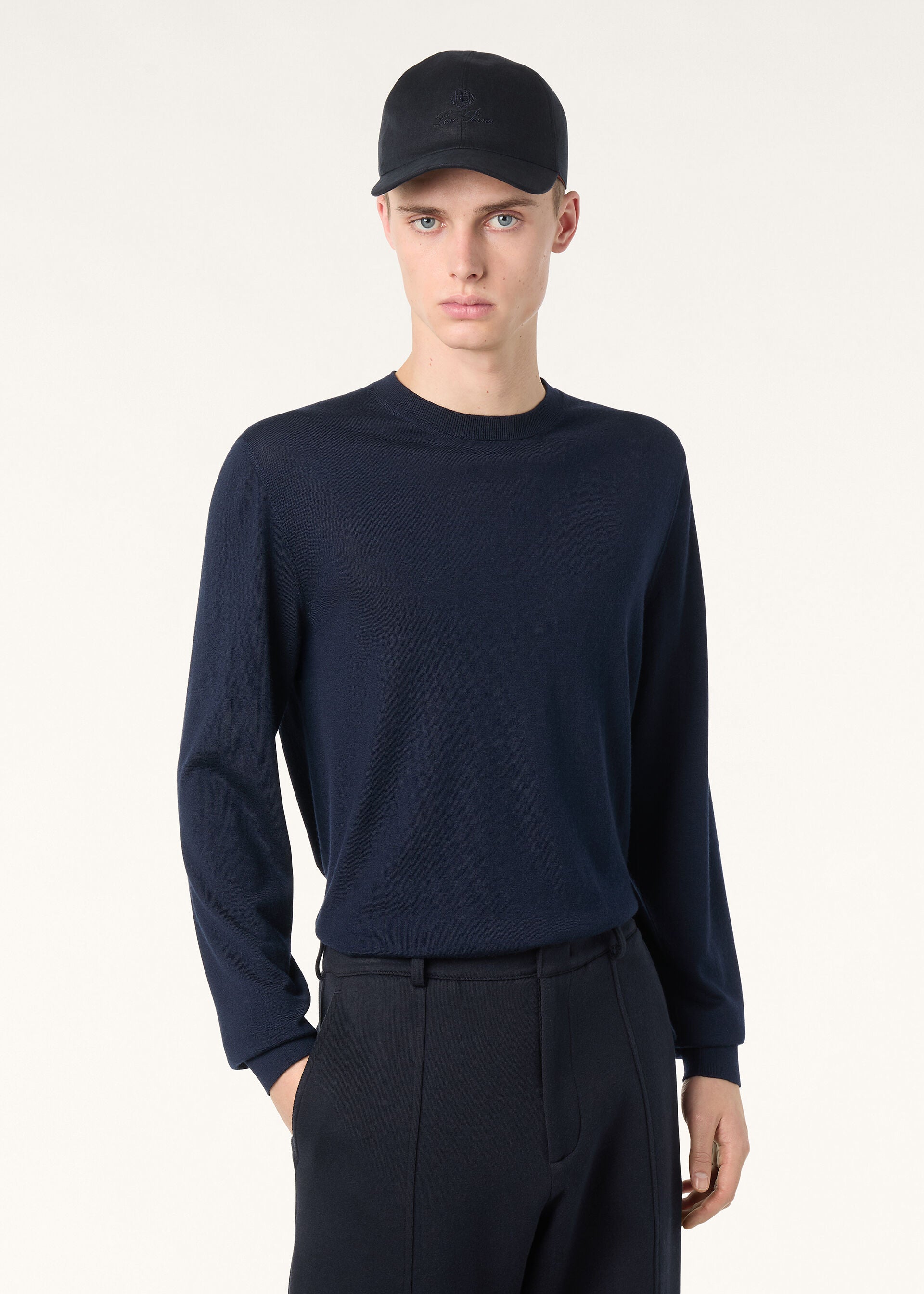 Sottile Crewneck - Navy Blue