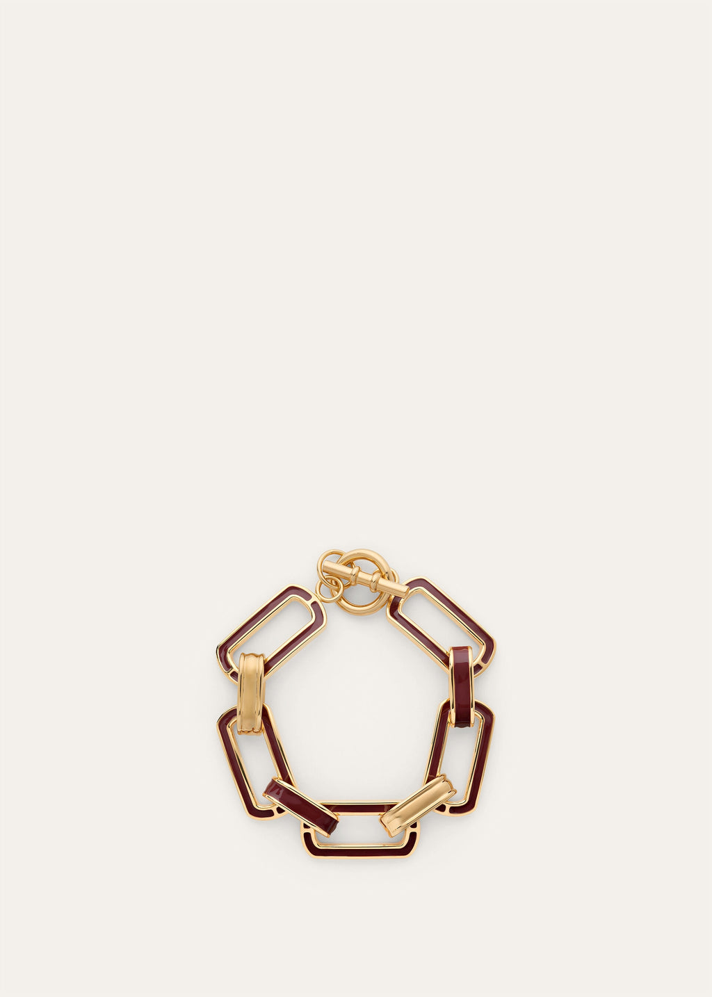 Link Chain Bracelet - Sun Gold/Deep Kummel