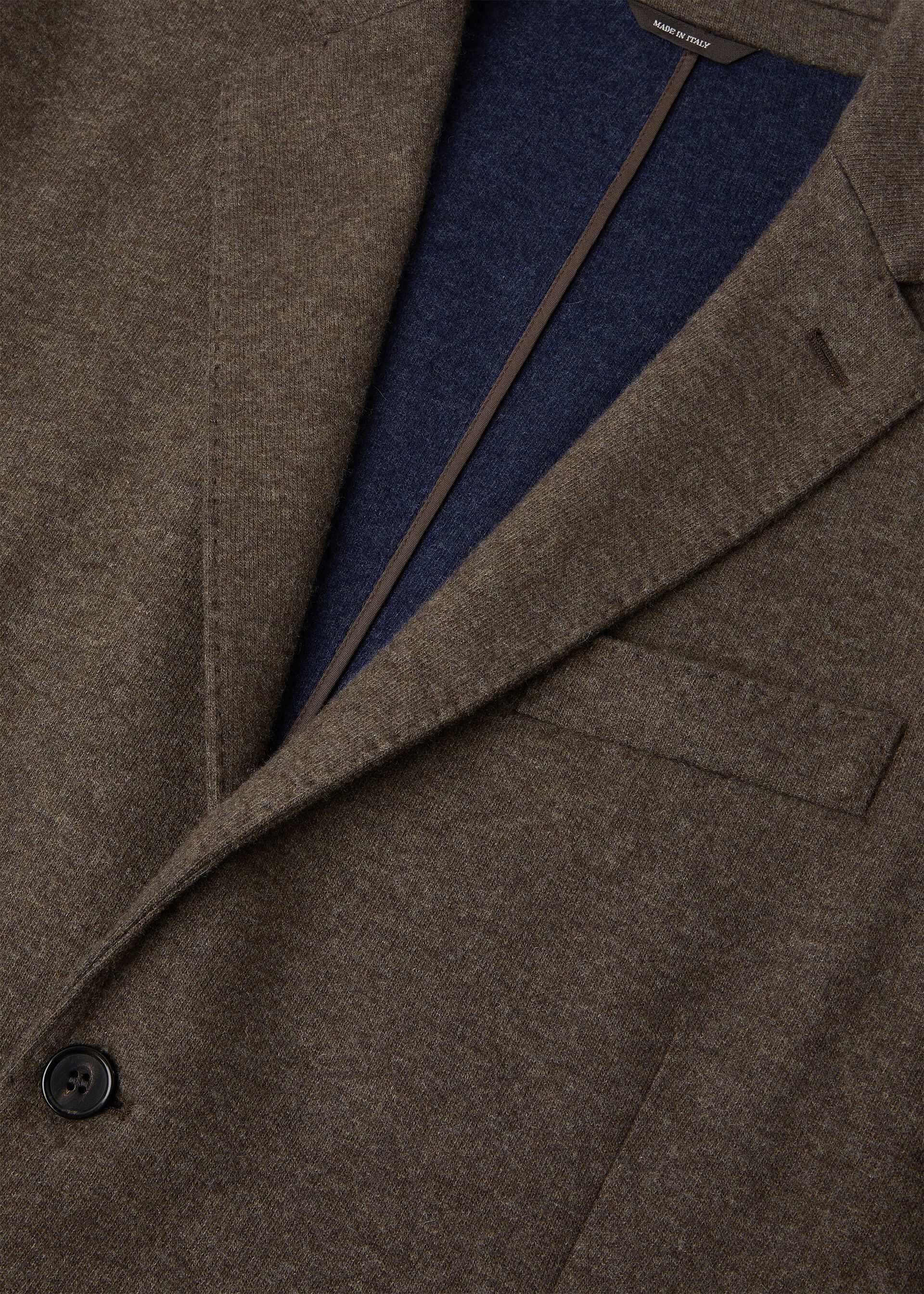 Novalis Sweater Jacket - Deep Oak