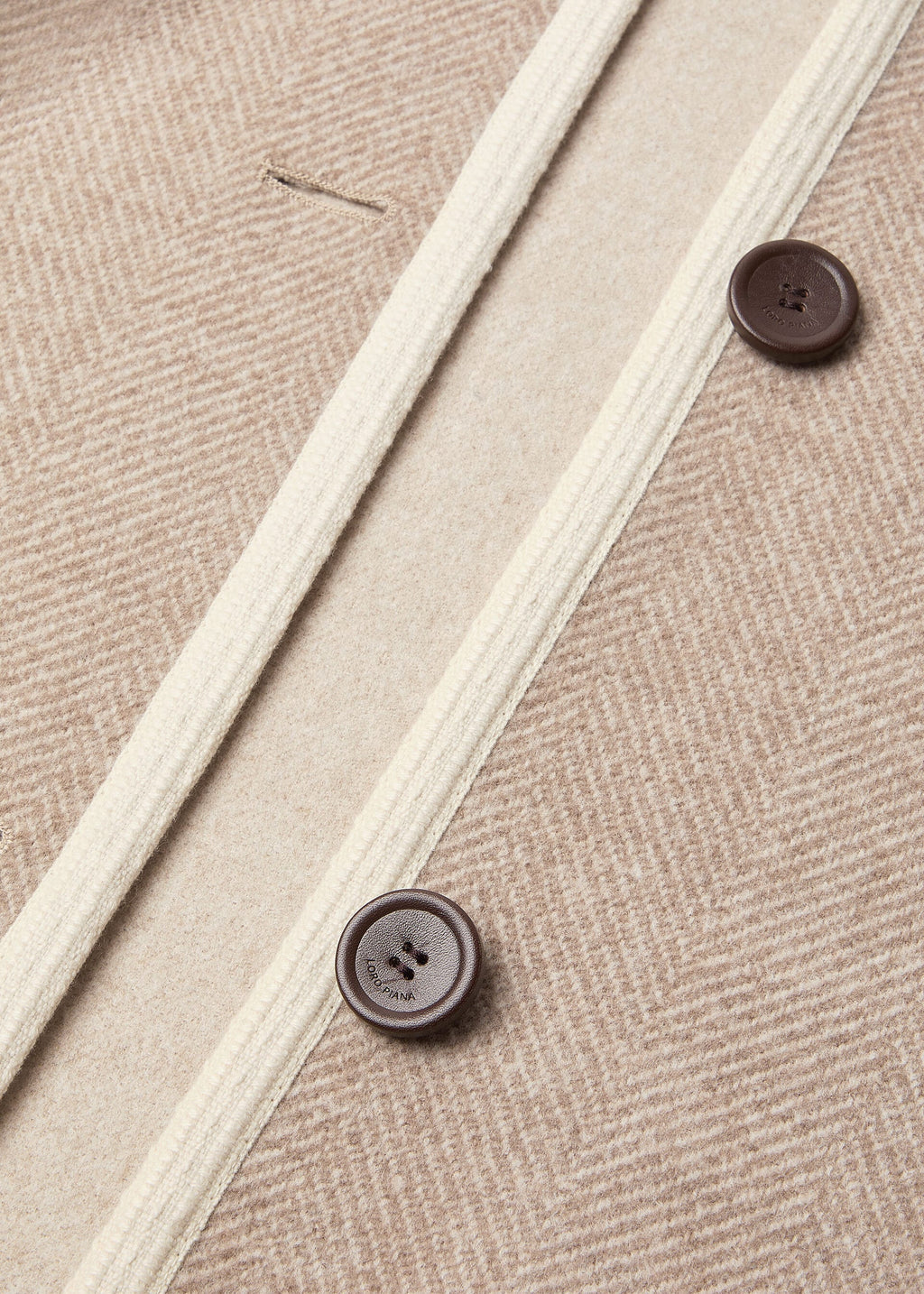 Brock Coat - Nude Beige/Linen