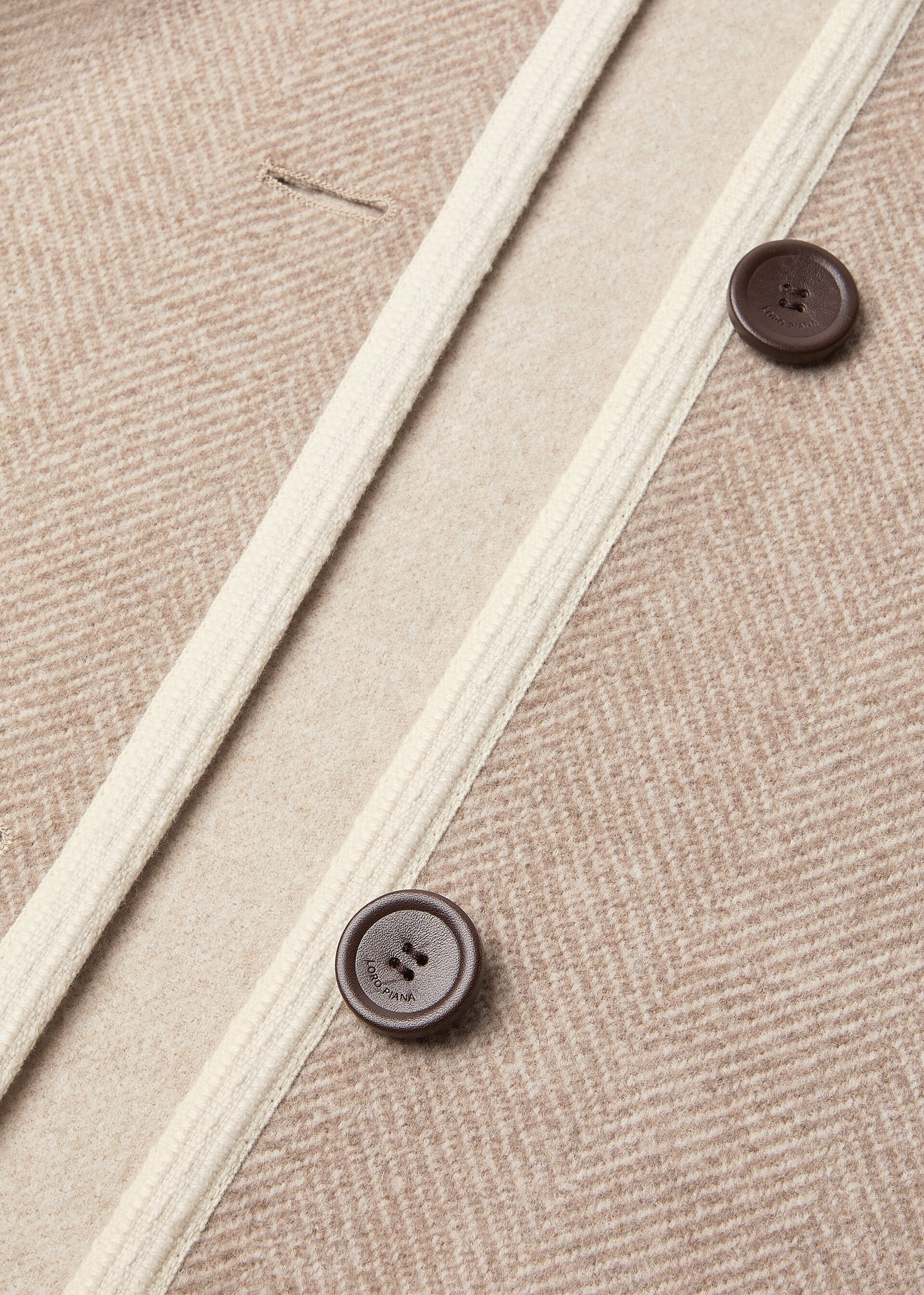Brock Coat - Nude Beige/Linen