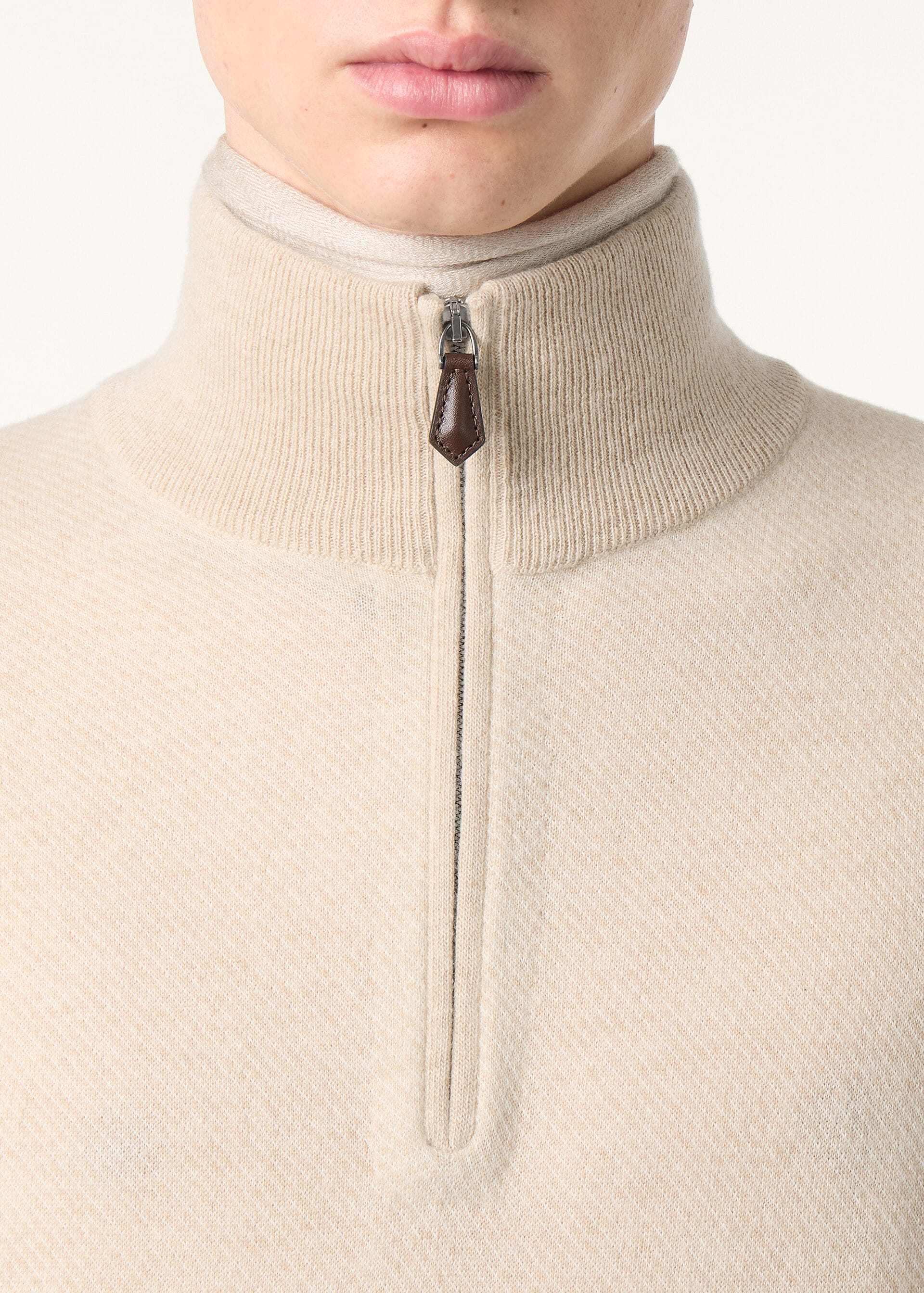 Roadster Sweater - Natural Melange/Nougat