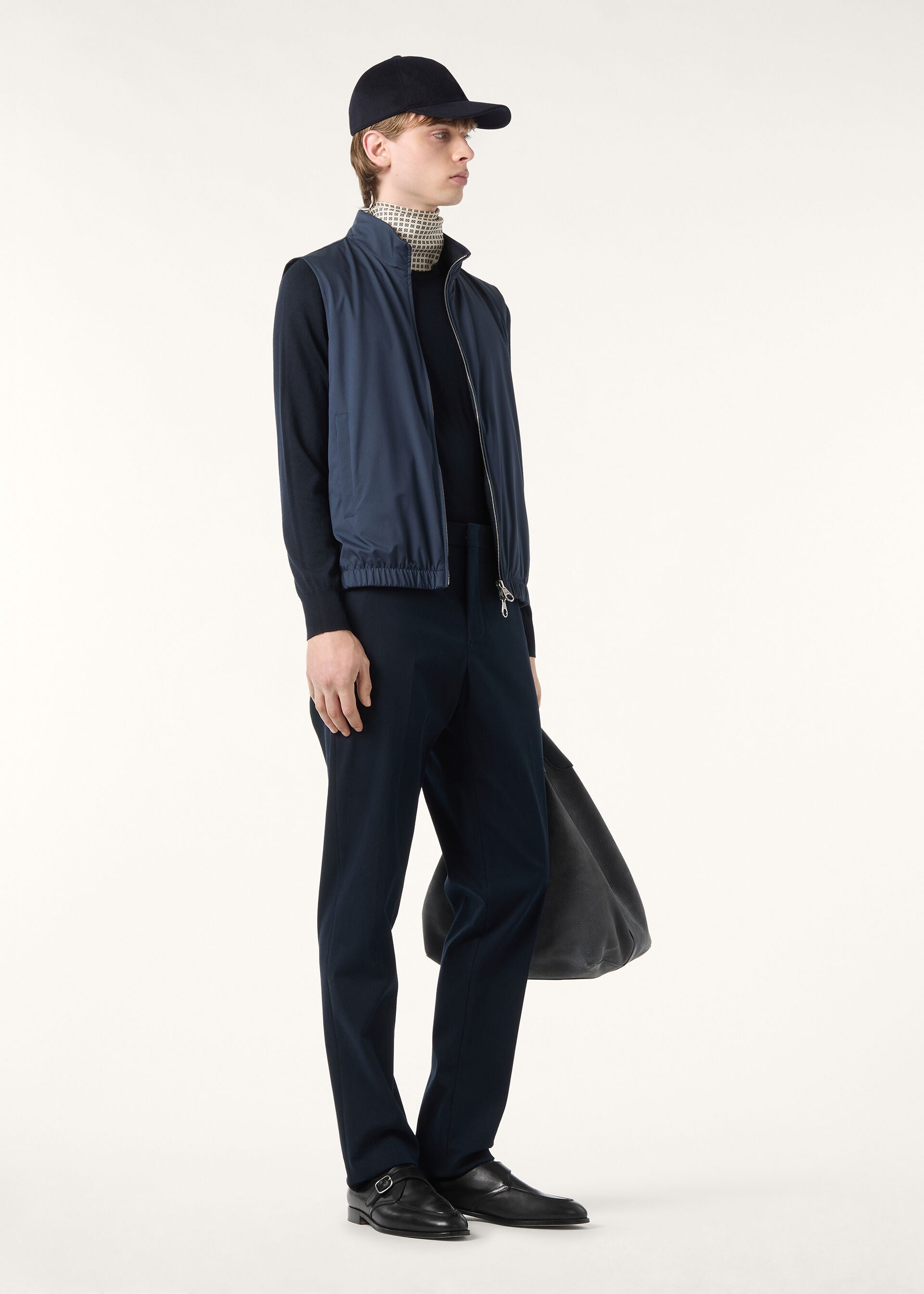 Loro Piana Vest - Navy Blue