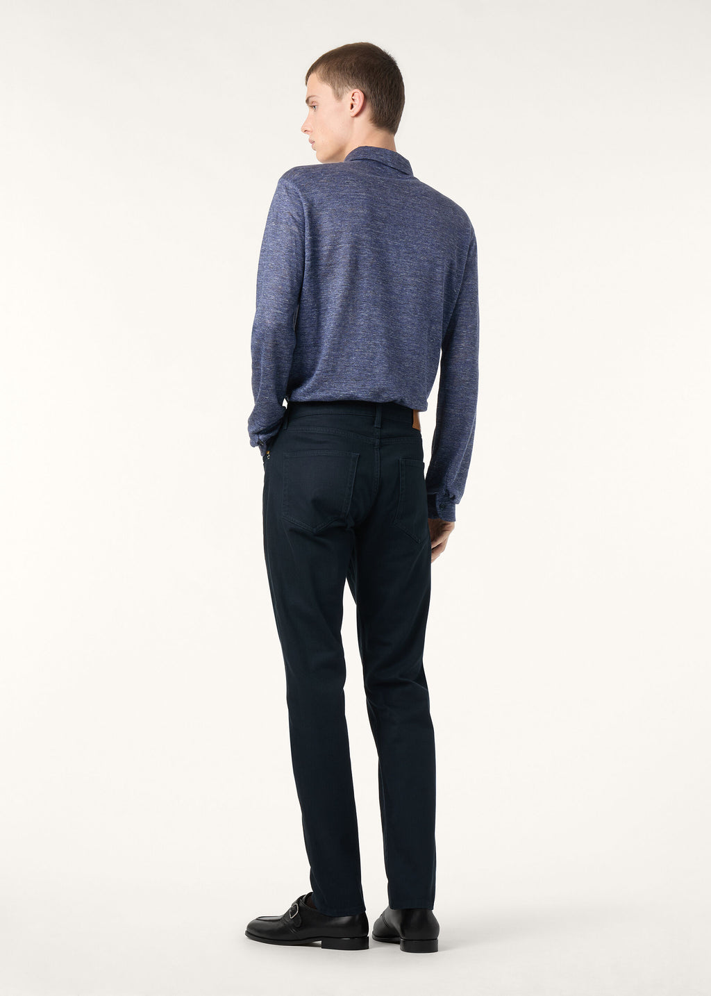 Gargano Polo Shirt - Wild Blue Melange