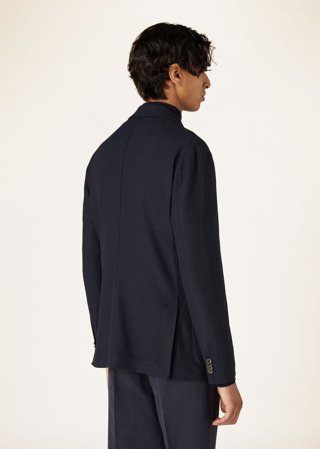 Sweater Jacket - Navy Blue