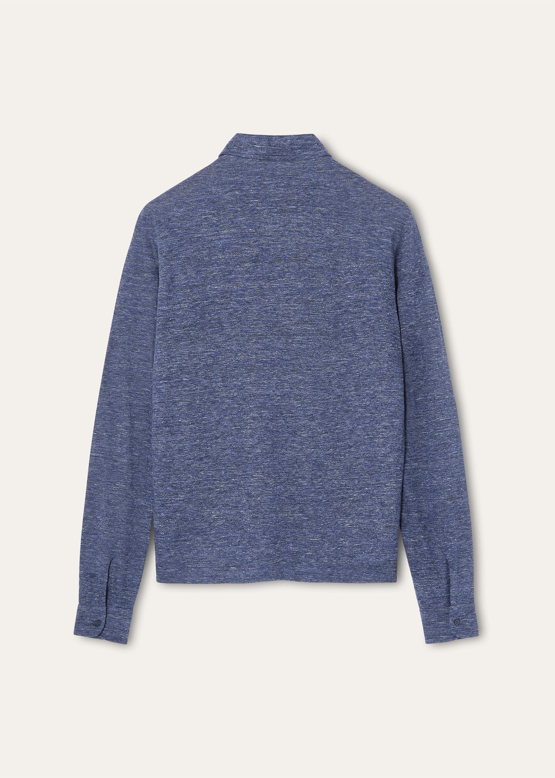 Gargano Polo Shirt - Wild Blue Melange
