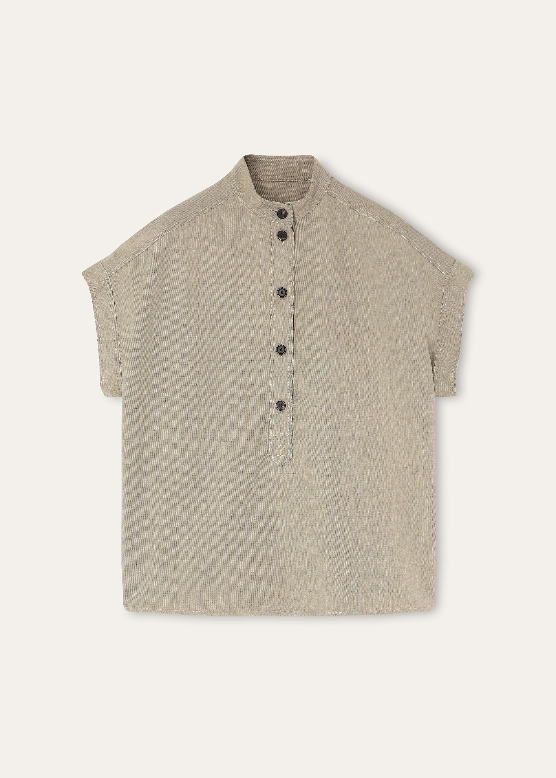 Elodie Shirt - Aniseed
