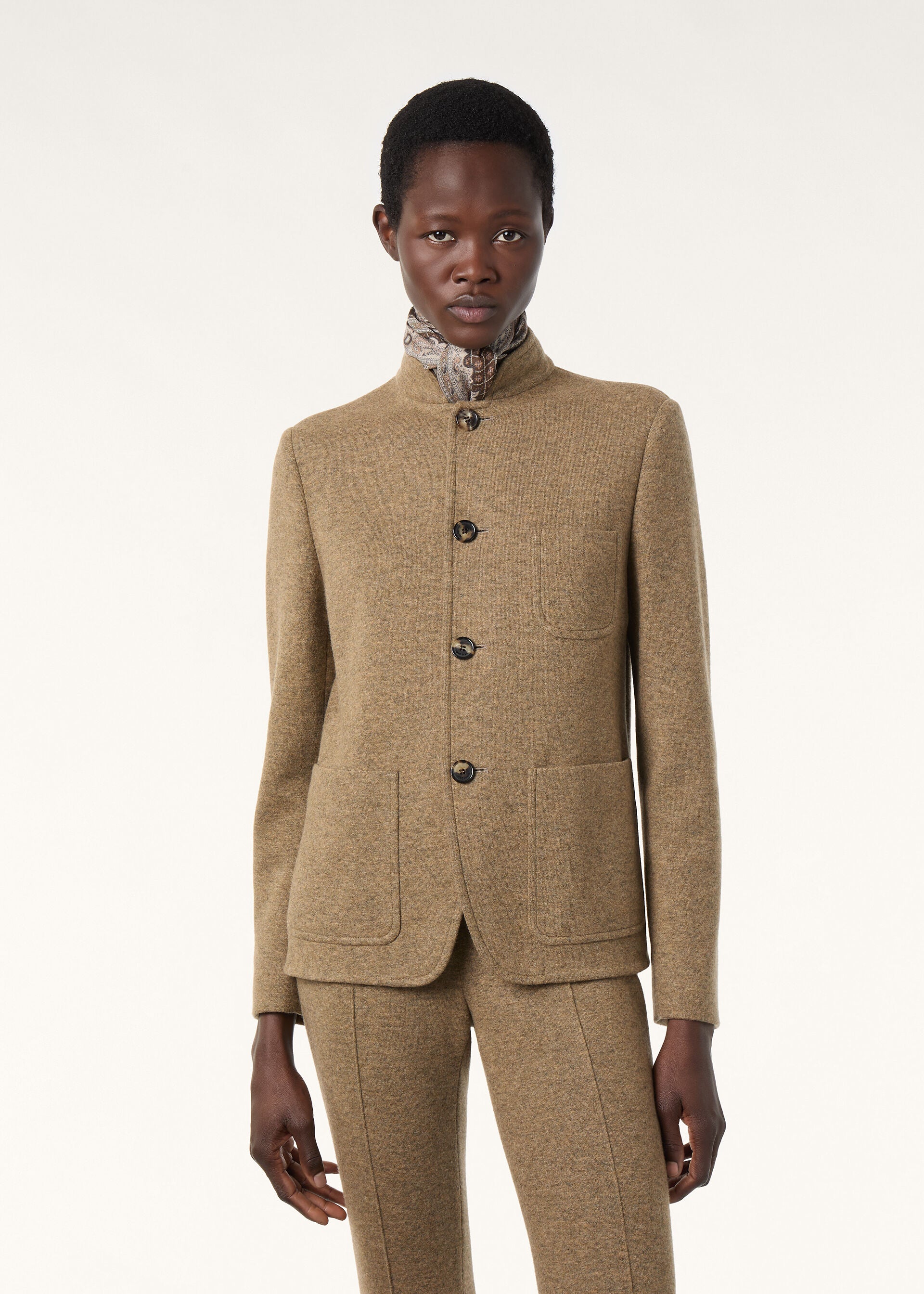 Mini Spagna Jacket - Wood Grain Melange