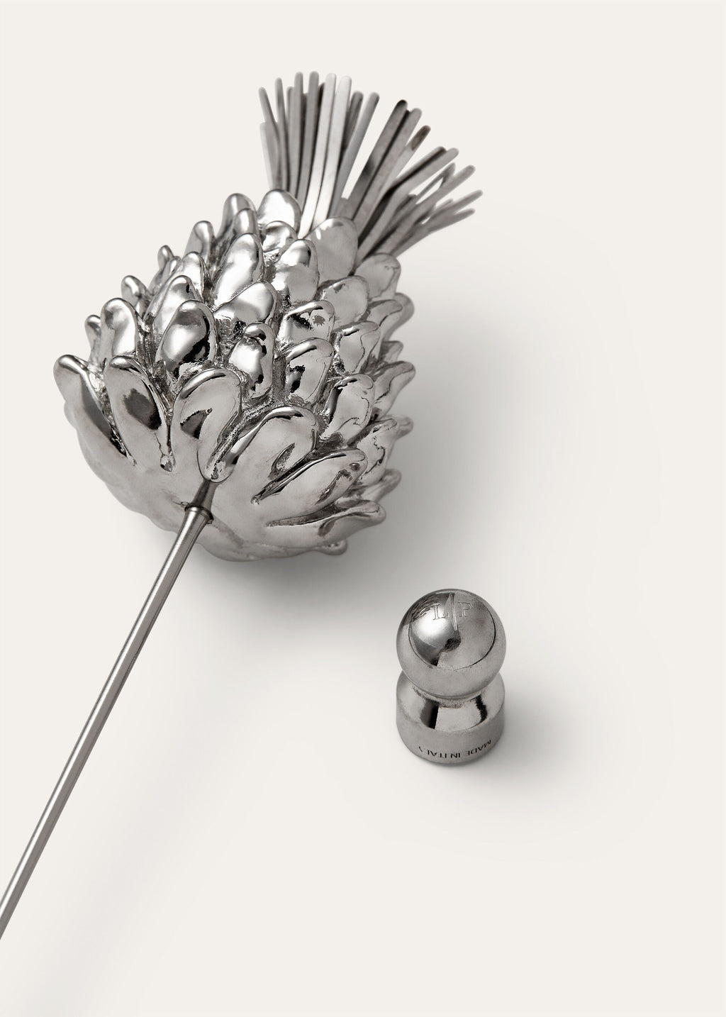 Maxi Cardo Pin - Antique Silver