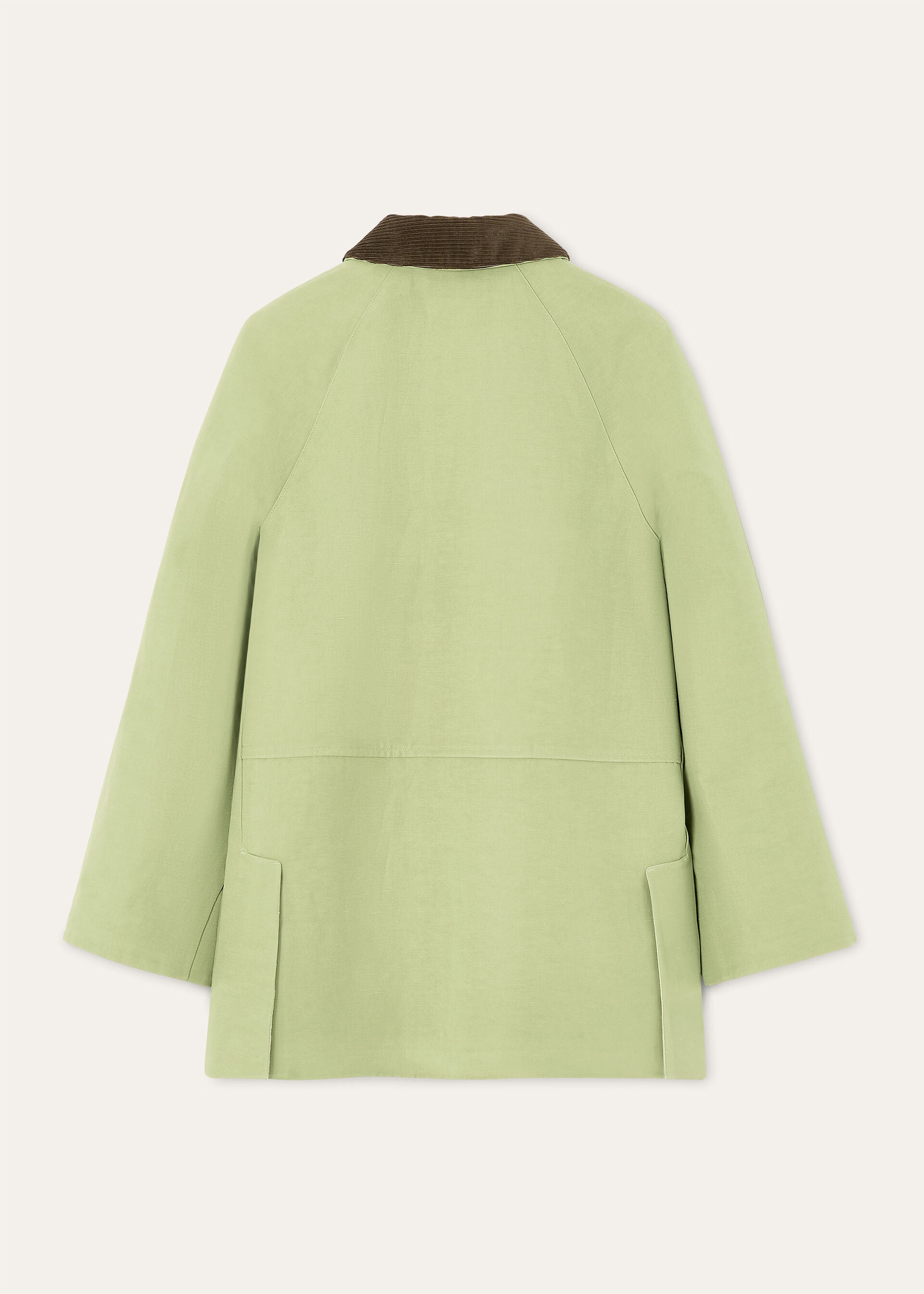 Broderick Coat - Thistle Green